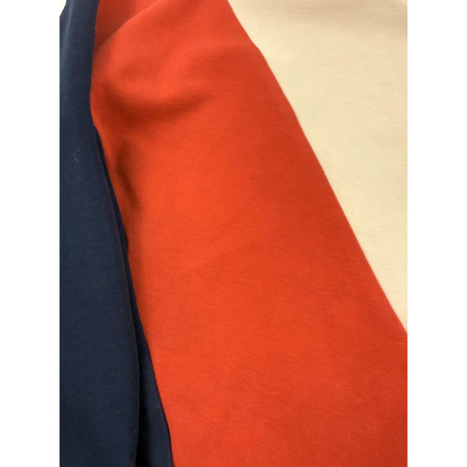 Scotch & Soda Scotch & Soda Dress Womens Small Colorblock Mock Neck Long Sleeve Sweatshirt Shift Casual Knits Multicolor Womens Small Pullover Size S / US 4 / IT 40 - 5 Thumbnail
