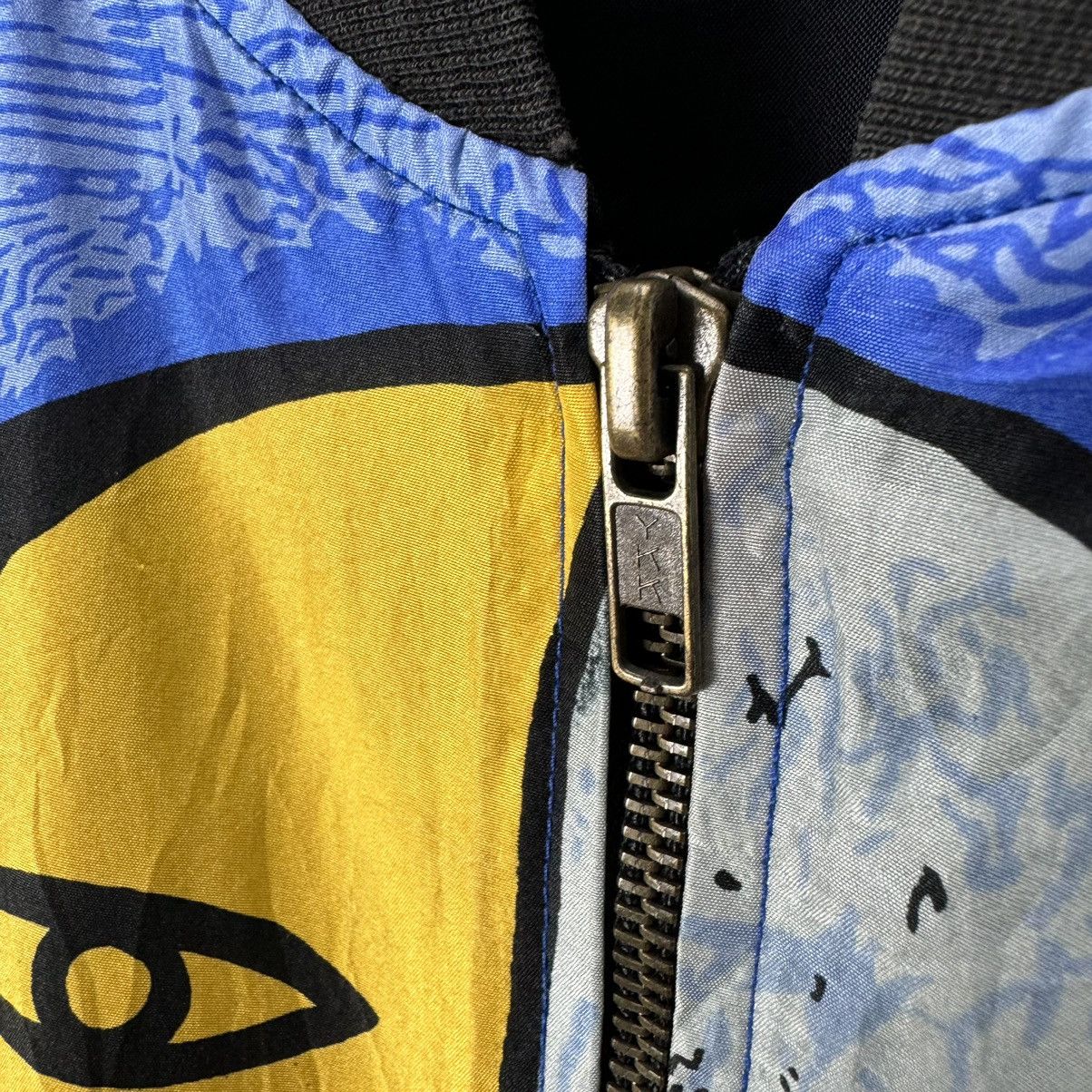 Art Comes First × Vintage ⚡️PICASSO SILK CUBISM POP ART BAROQUE ZIPPER JACKET Size US M / EU 48-50 / 2 - 6 Thumbnail