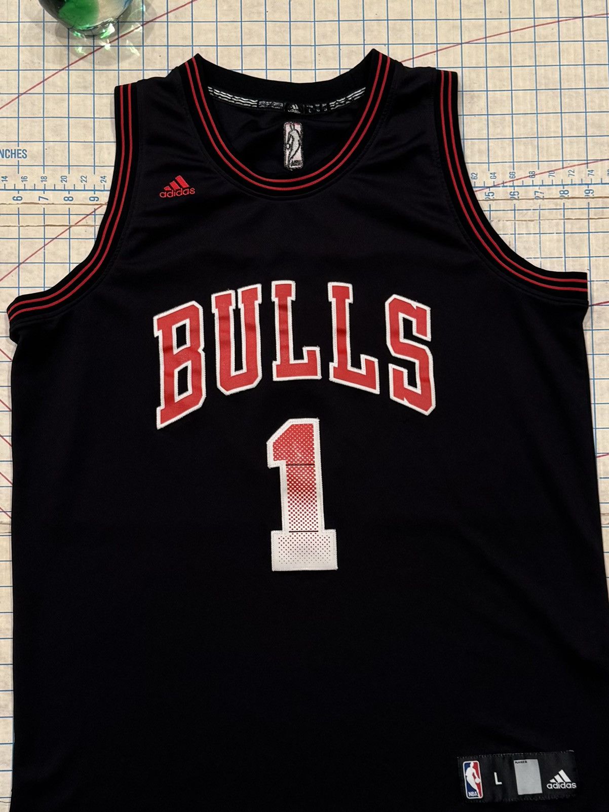 Adidas Nike Chicago Bulls Derrick Rose Vibe Swingman Jersey Large Size US L / EU 52-54 / 3 - 3 Thumbnail