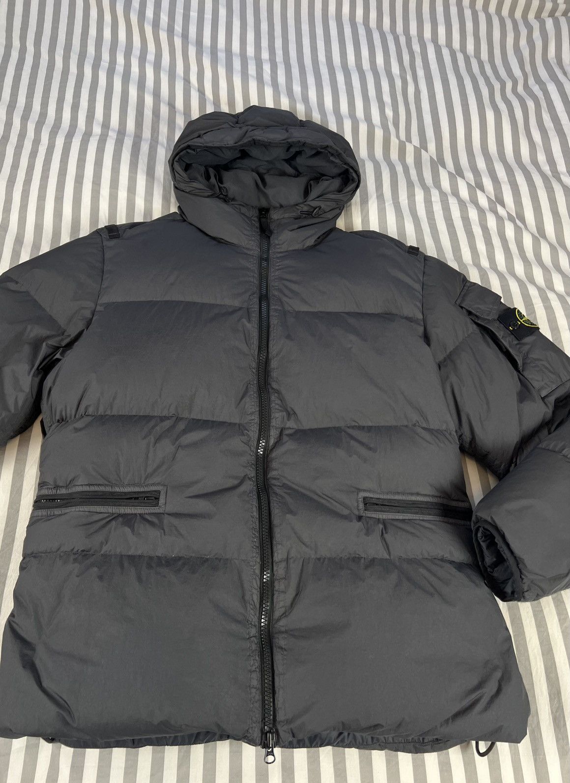 Stone Island Stone Island | Garment Dyed R-NY Down | Grey | Size XXL Size US XXL / EU 58 / 5 - 10 Thumbnail