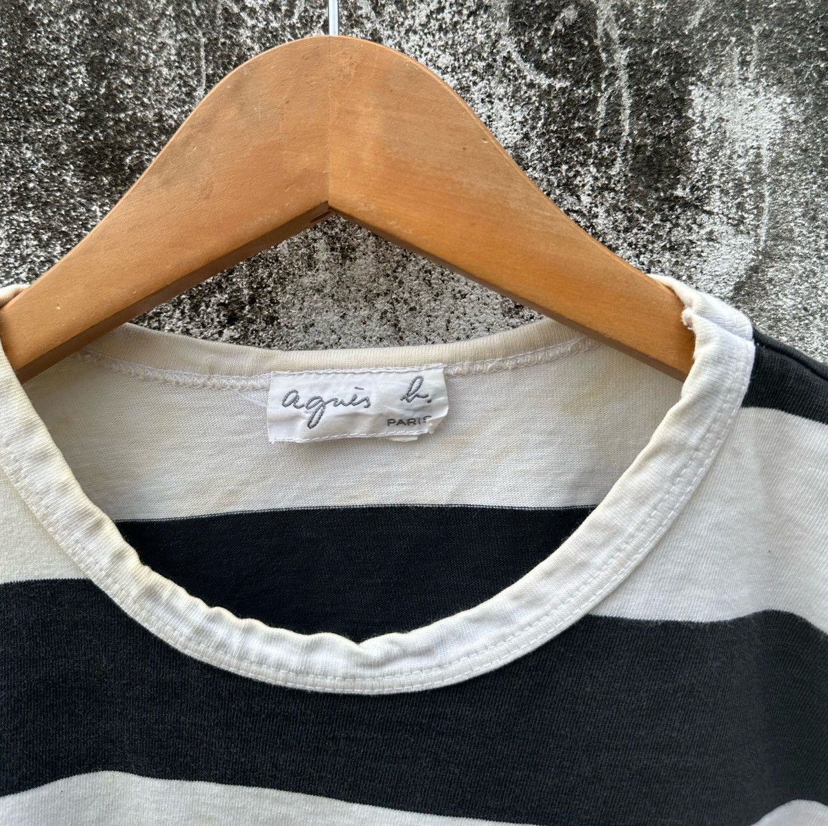 agnes b. Vintage Agnes B striped tshirt Size S / US 4 / IT 40 - 2 Thumbnail