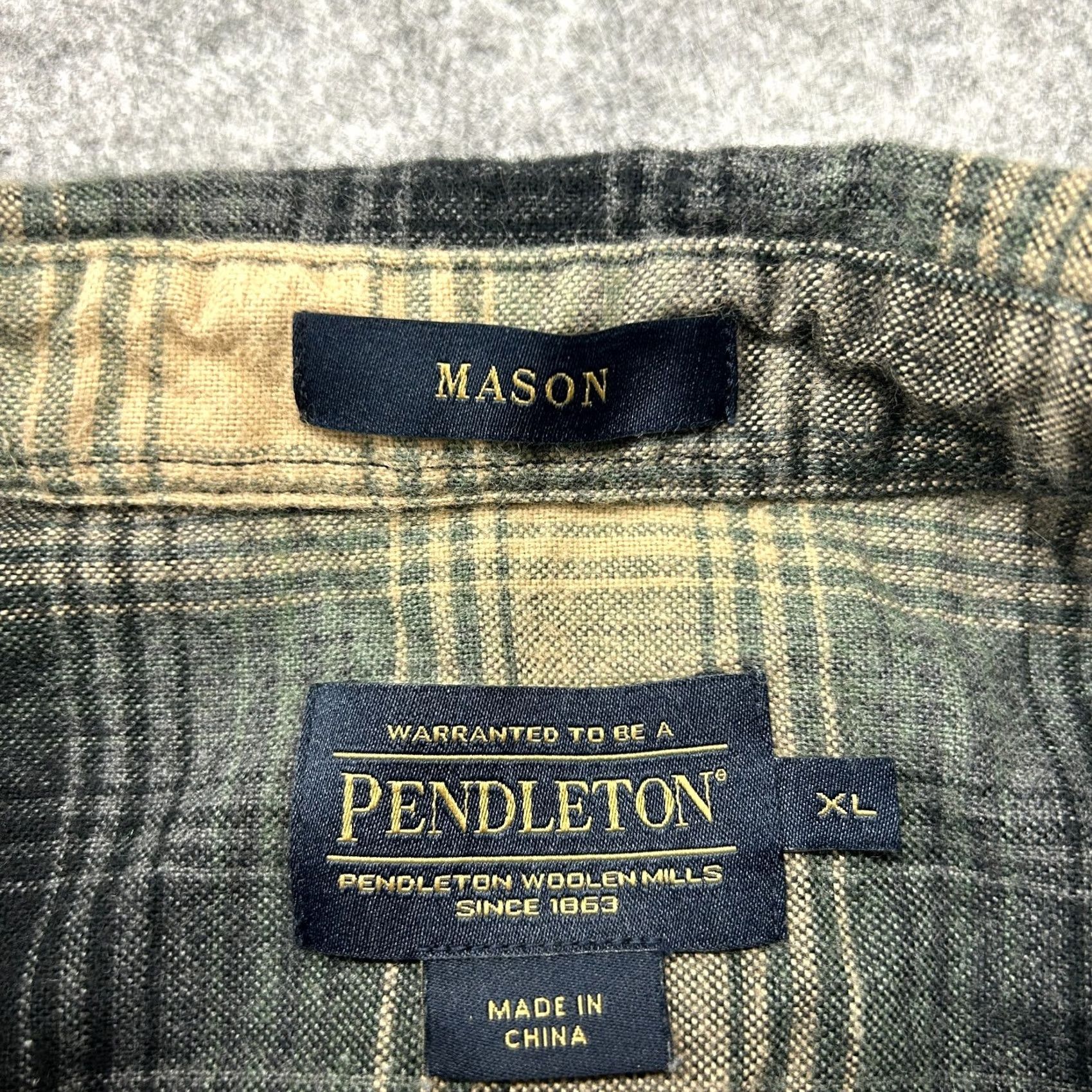 Pendleton Pendleton Shirt Mens XL Multicolor Plaid Long Sleeve Button-Up Collared Pocketed Size US XL / EU 56 / 4 - 4 Thumbnail