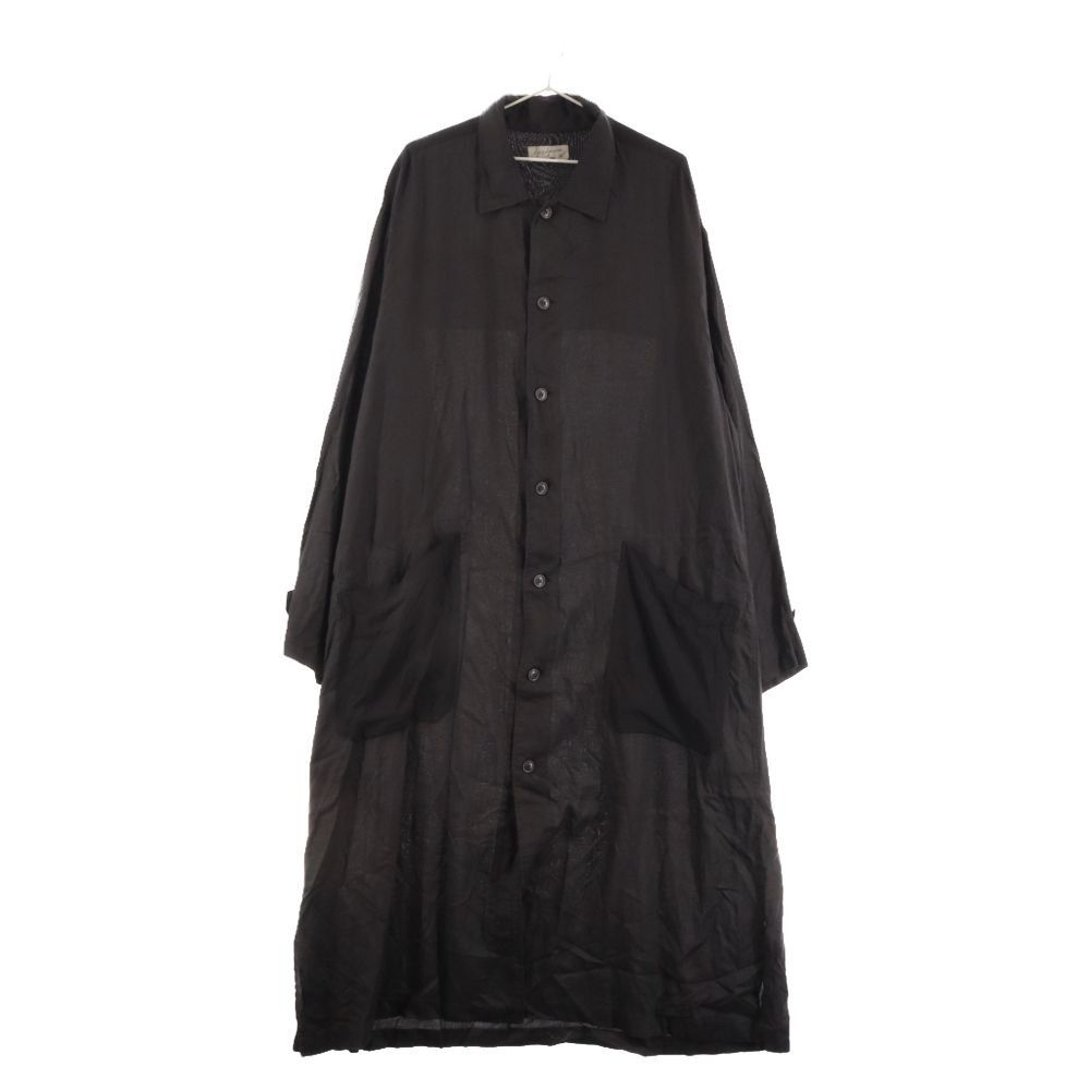 POUR HOMME 21aw rayon tencel long shirts HR-B07-800