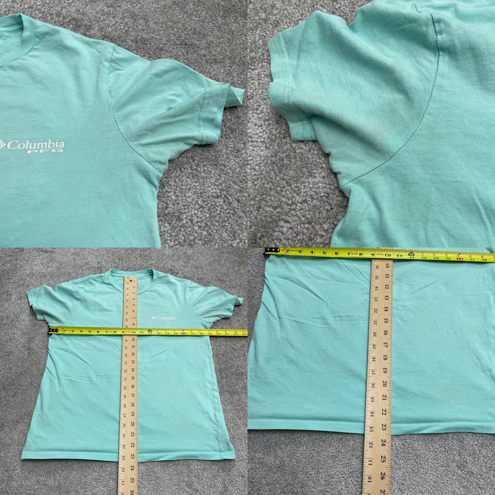 Vintage Columbia PFG T-Shirt Mens Medium Green Crew Neck Short Sleeve Cotton Tee Shirt Size US M / EU 48-50 / 2 - 8 Thumbnail
