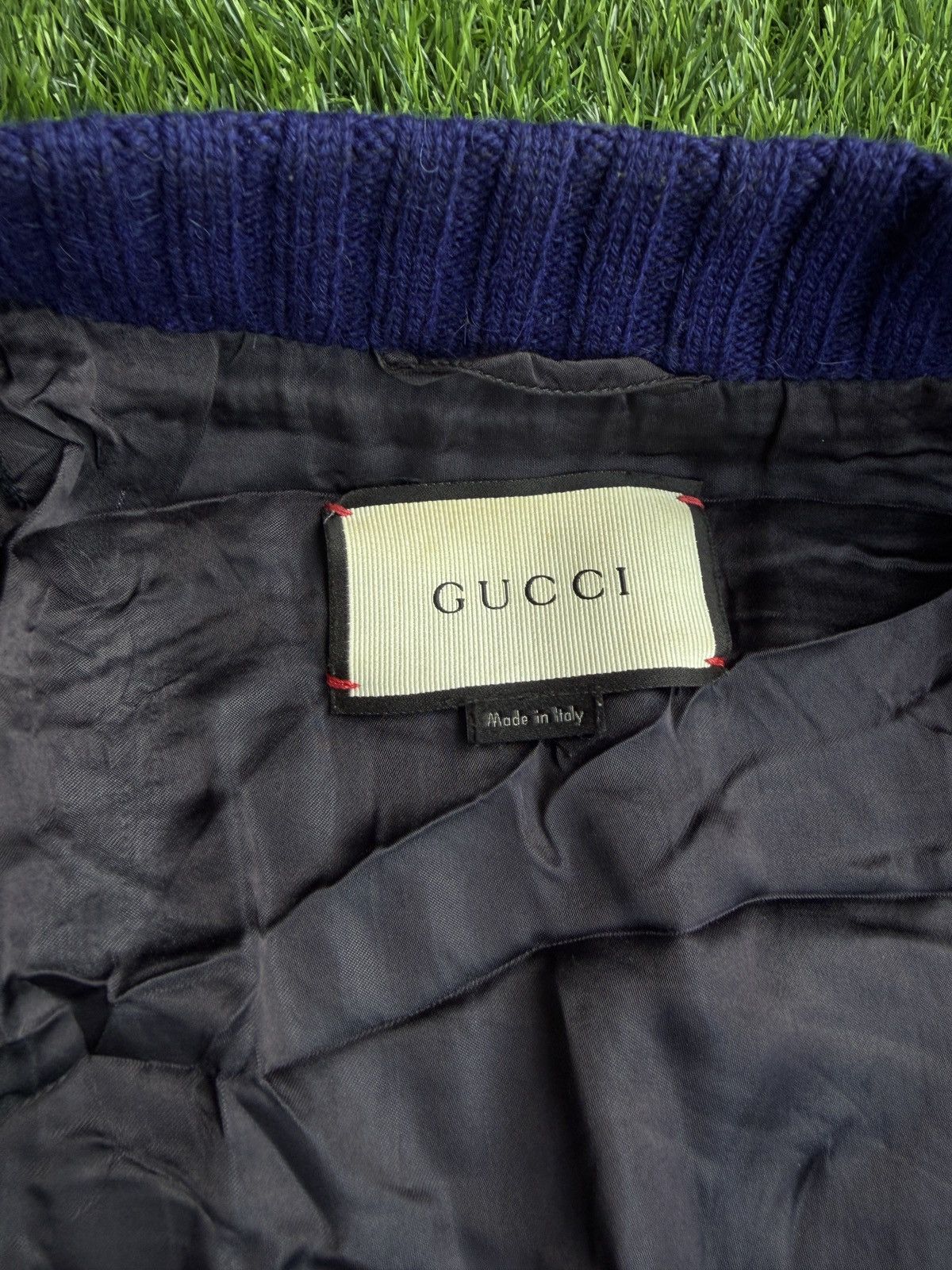 Gucci Bee embroidered wool Bomper Size US L / EU 52-54 / 3 - 9 Thumbnail