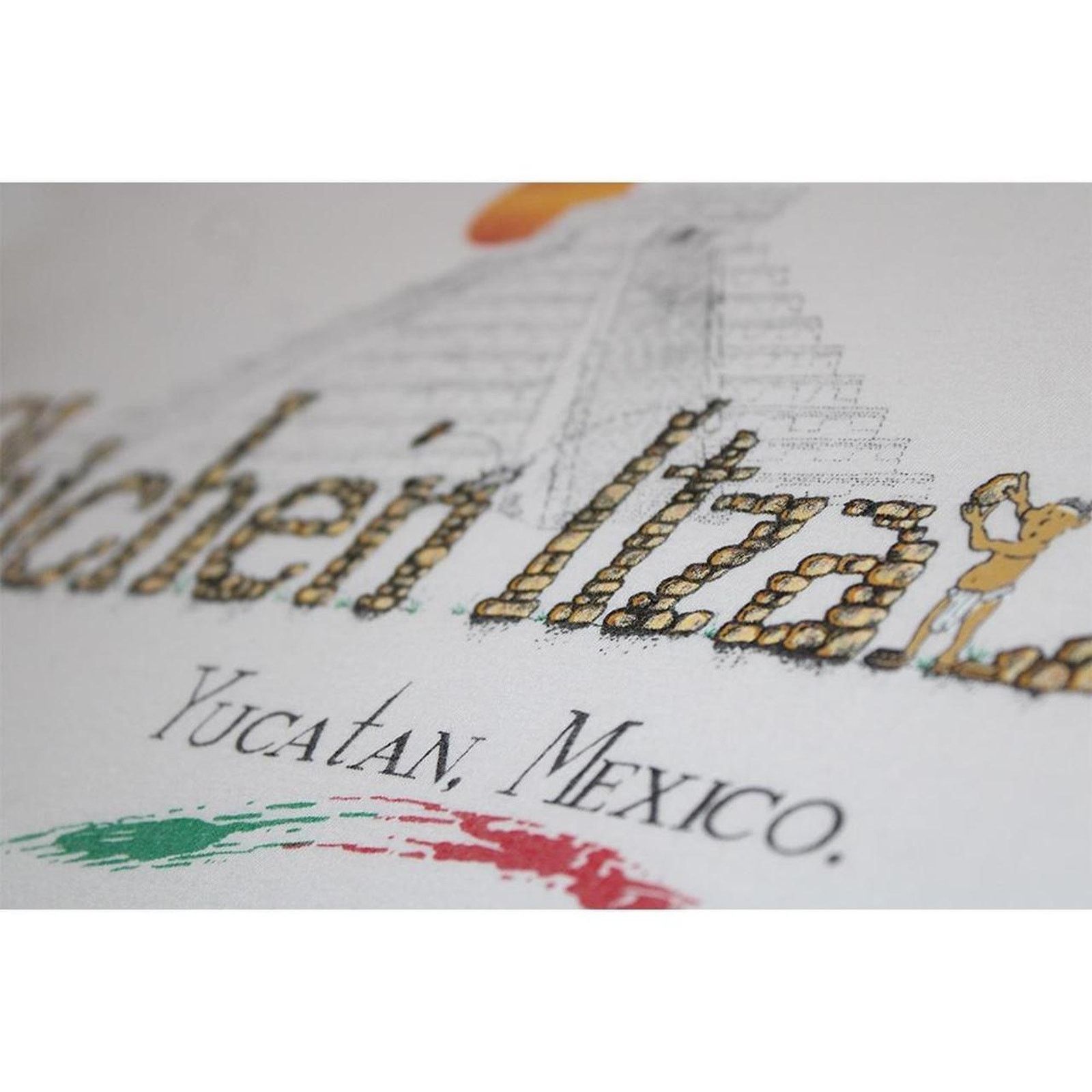 Vintage Vintage 2000's Yucatan Mexico White Graphic tee Size US M / EU 48-50 / 2 - 6 Thumbnail