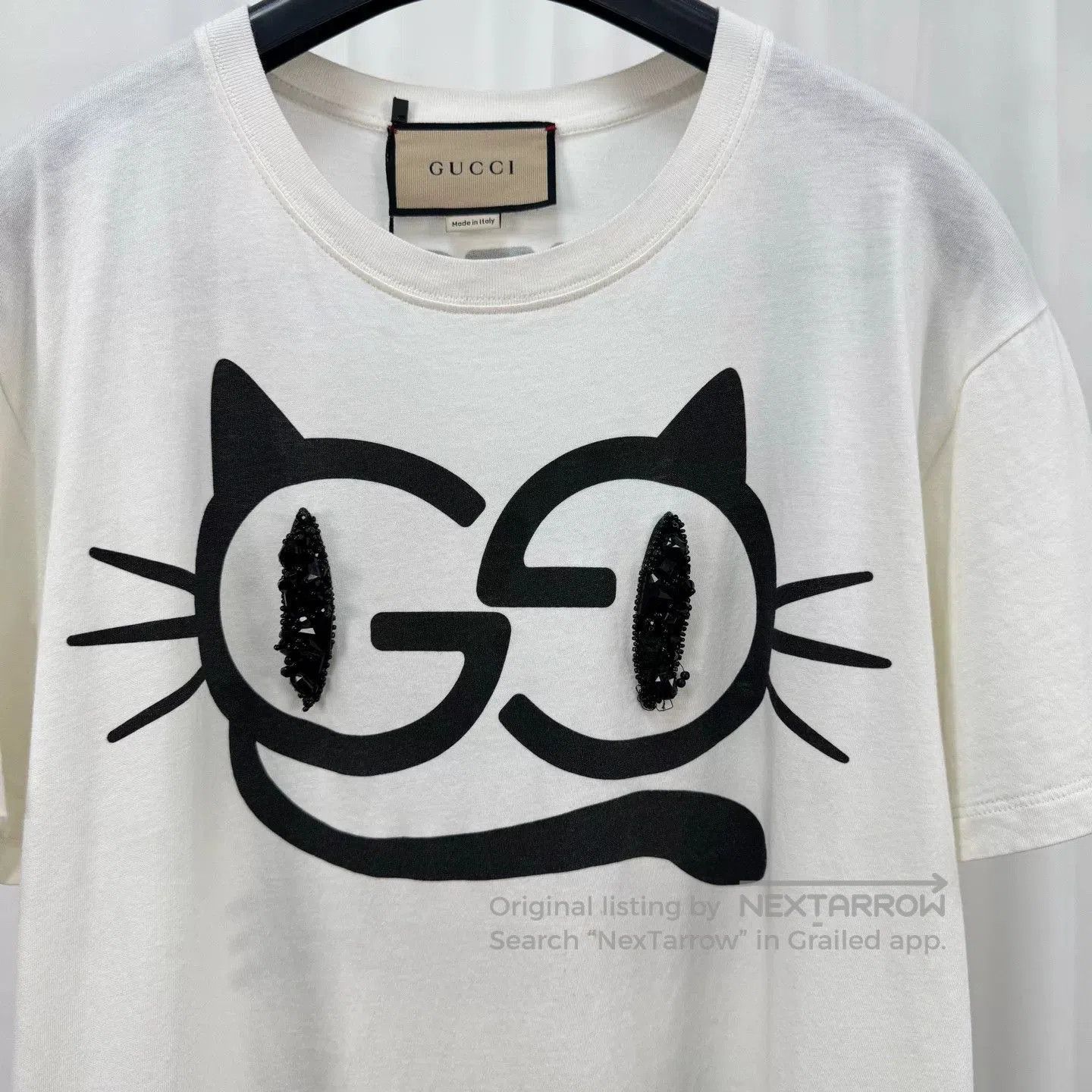 Gucci gucci short sleeve cat print t. Size XS / US 0-2 / IT 36-38 - 3 Thumbnail