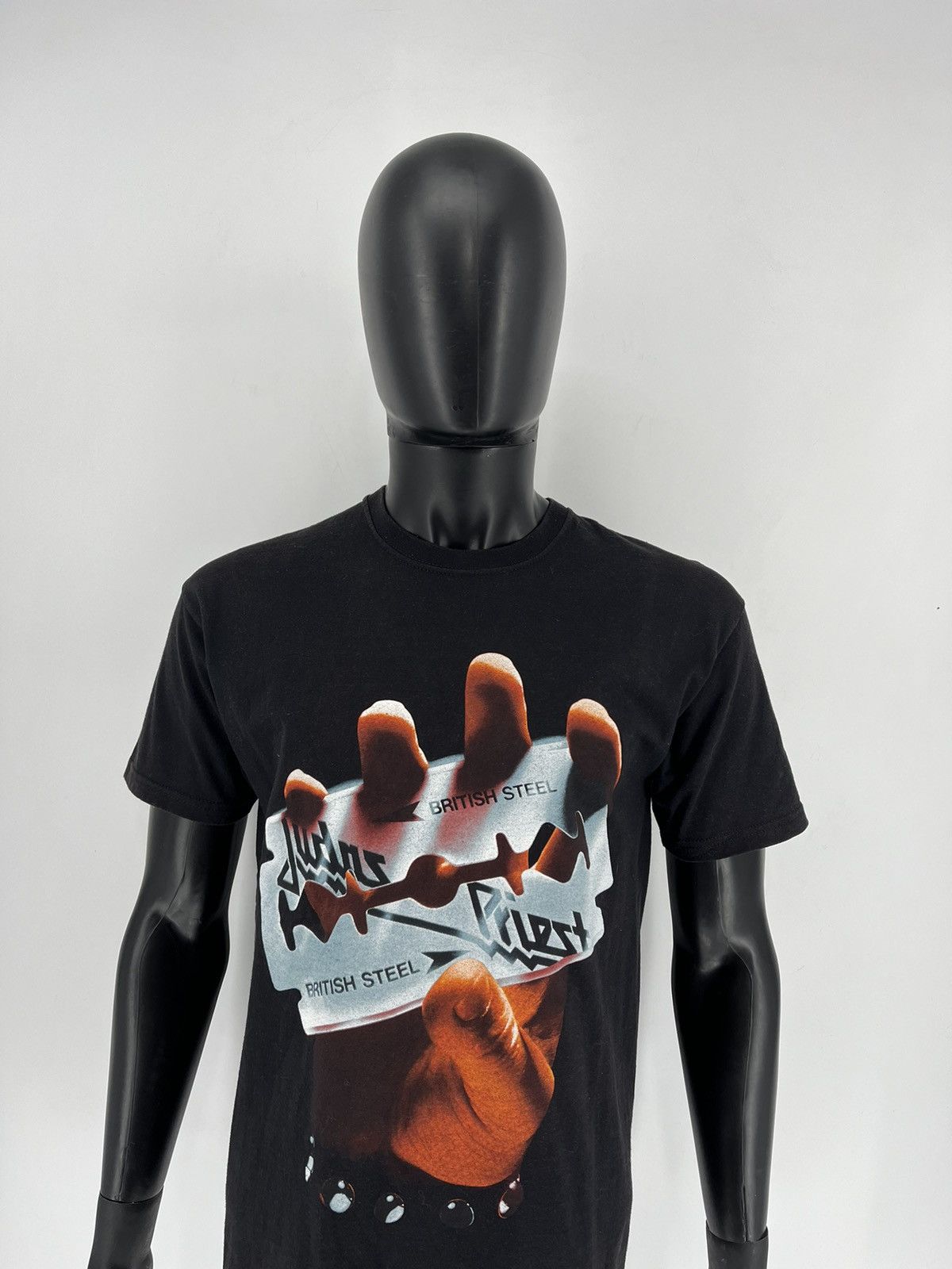 Band Tees JUDAS PRIEST BRITISH STEEL TEE SHIRT Korn, Metallica, Slayer Size US M / EU 48-50 / 2 - 1 Thumbnail