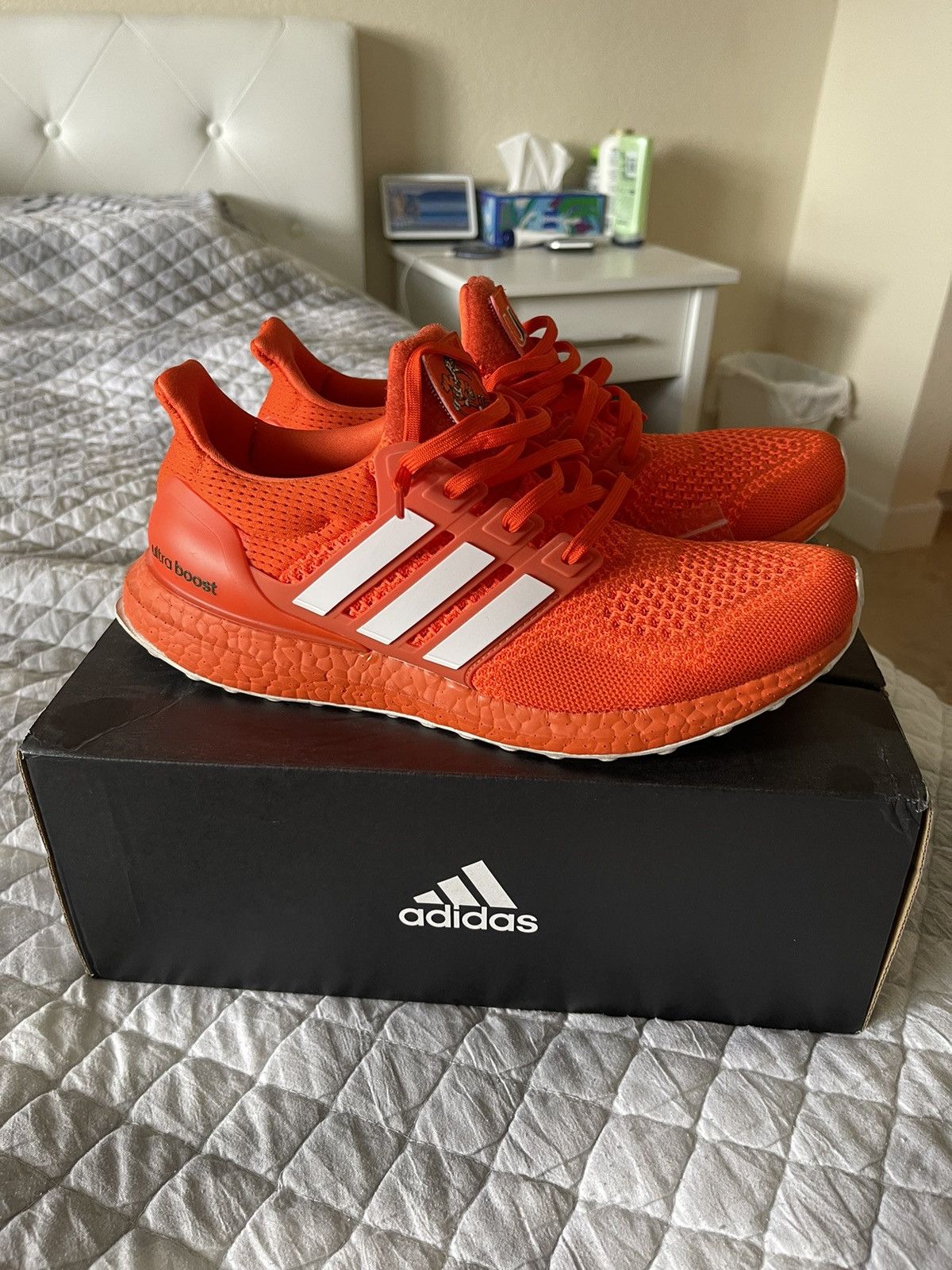 Miami hurricane ultra boosts 1. hot sale