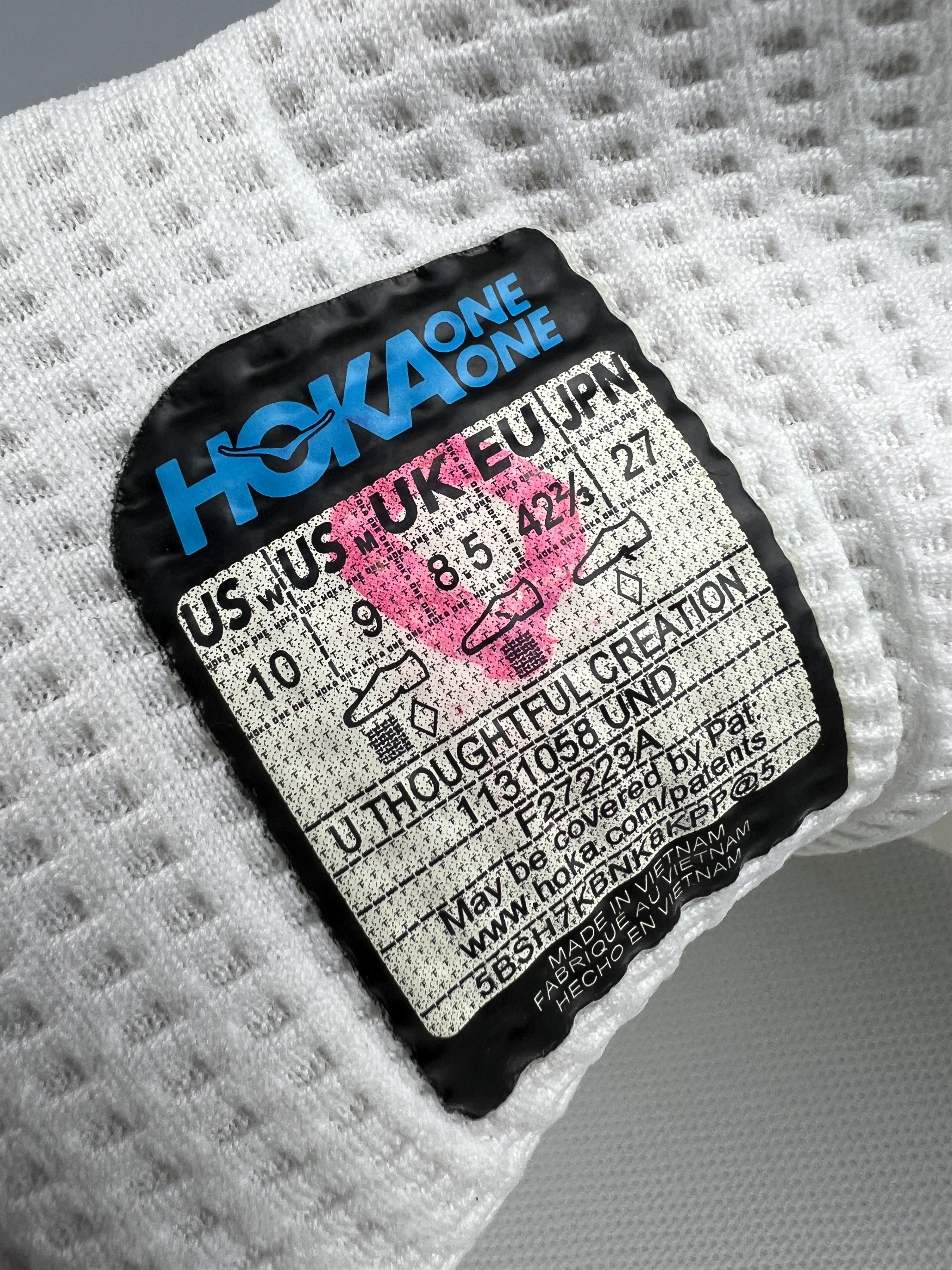 Hoka Hoka One One U Thoughtful Creation White Sneakers Size US 10 / IT 40 - 8 Thumbnail