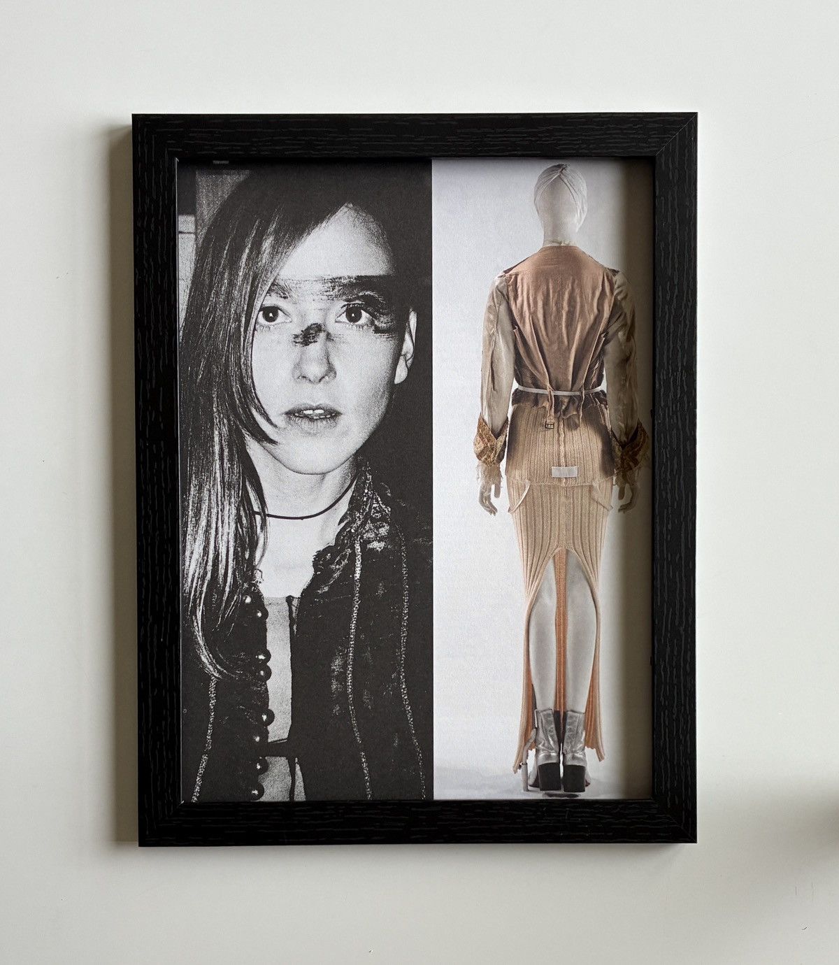 Maison Margiela Maison Margiela Archive Fashion photo framed 9x12 Size ONE SIZE - 1 Thumbnail