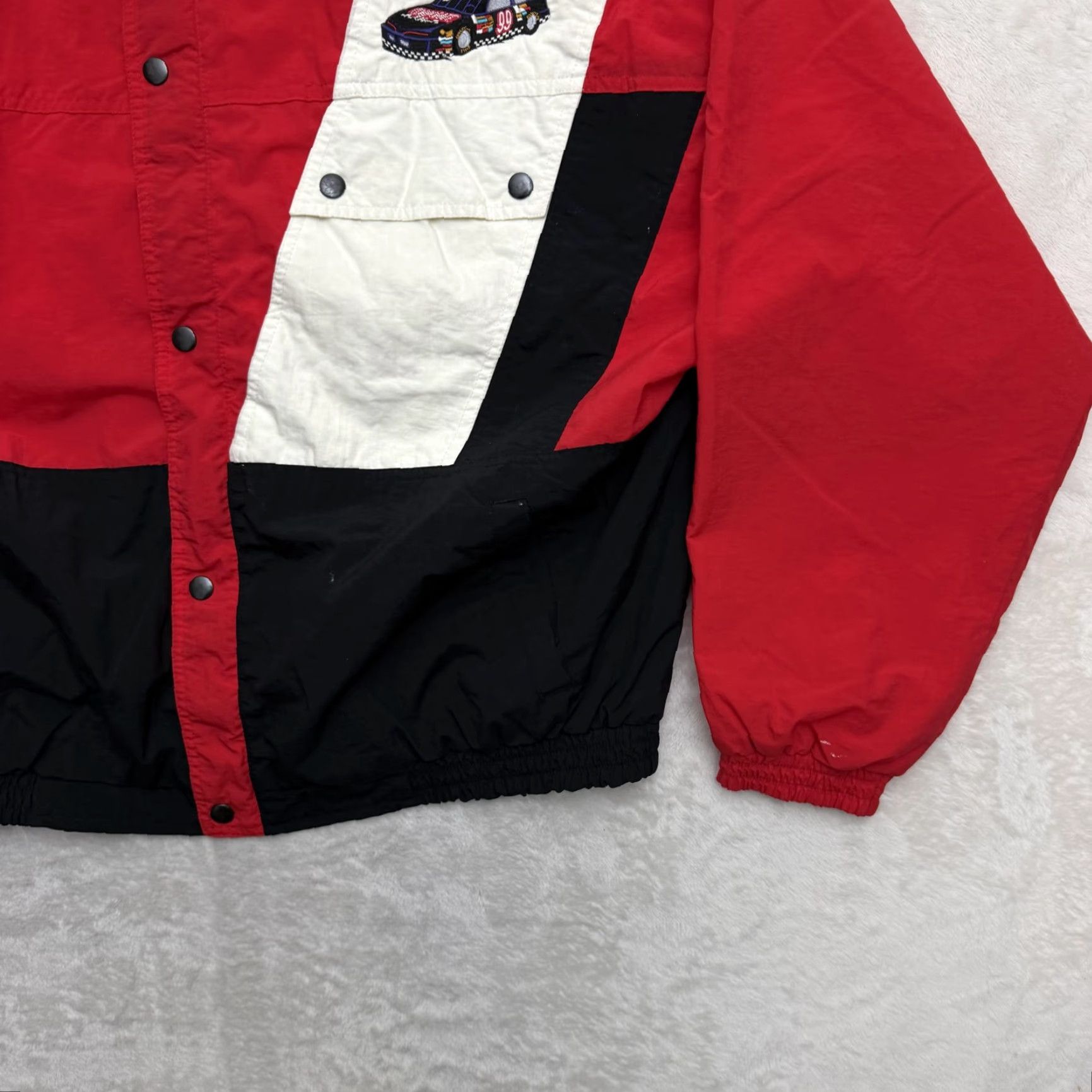 Vintage VINTAGE Norman Todd Jacket Mens XL Red Racing Windbreaker Motor Sports Cars Indy Size US XL / EU 56 / 4 - 5 Thumbnail