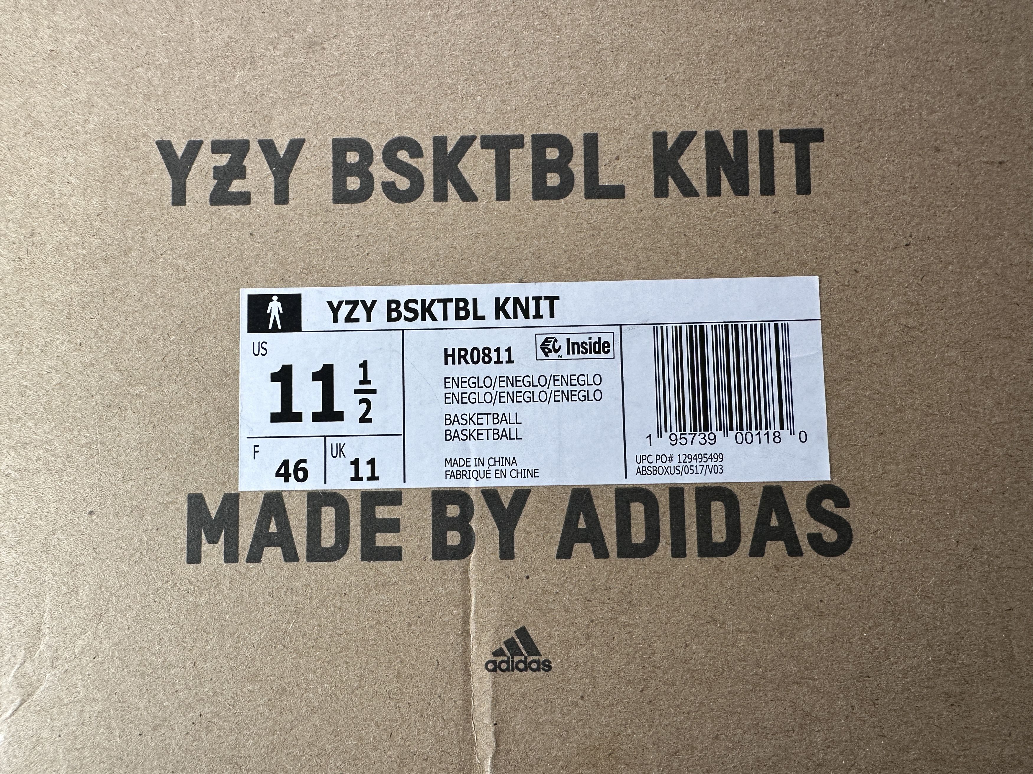 Adidas Adidas Yeezy BSKTBL Knit Energy Glow 11.5M Size US 11.5 / EU 44-45 - 7 Thumbnail