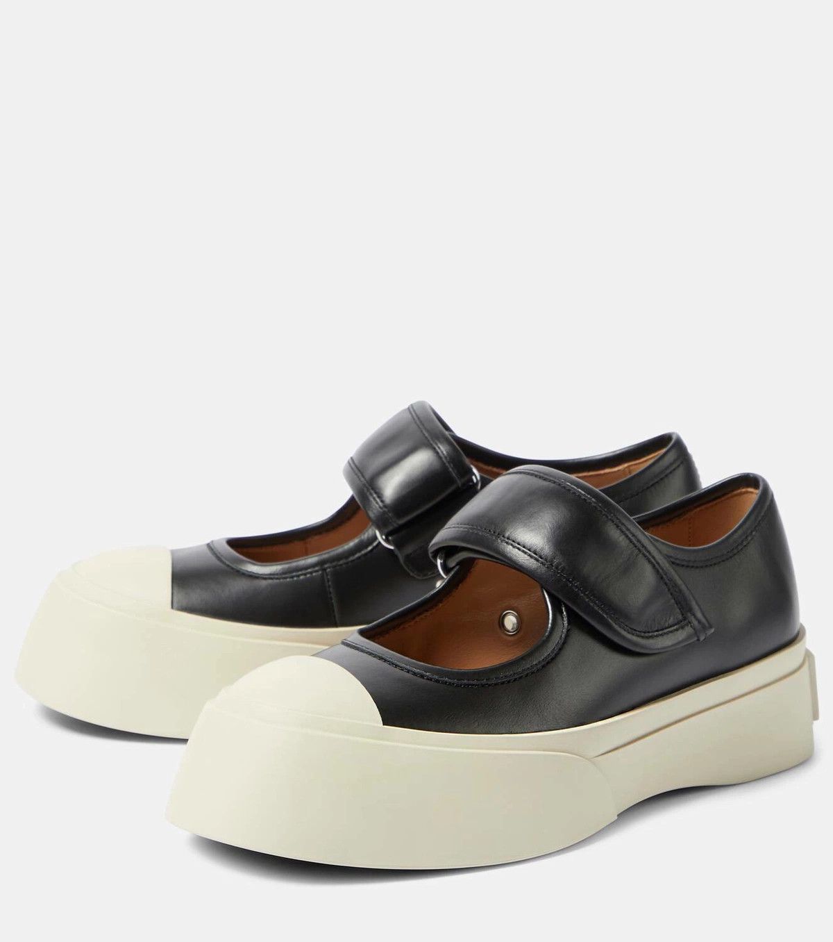 Marni o1y1025 Ballet Flats in Black Size US 11 / IT 41 - 2 Thumbnail