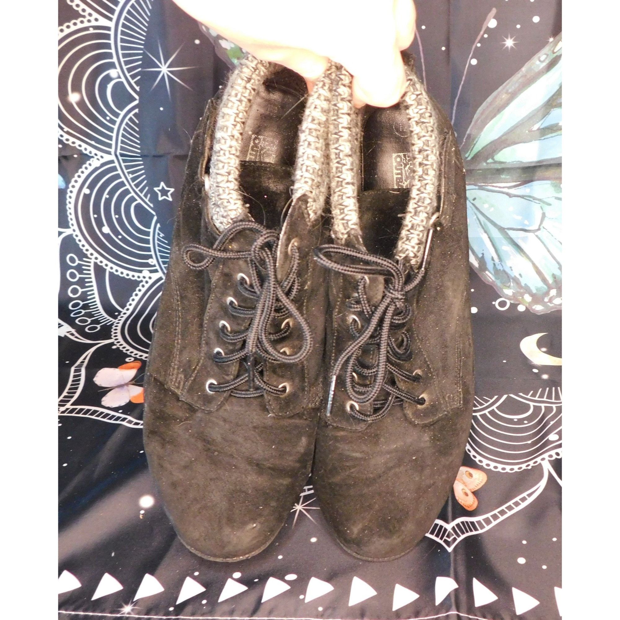 Other Black Original Rugged Outback Ankle Boots Size US 12 / IT 42 - 3 Thumbnail