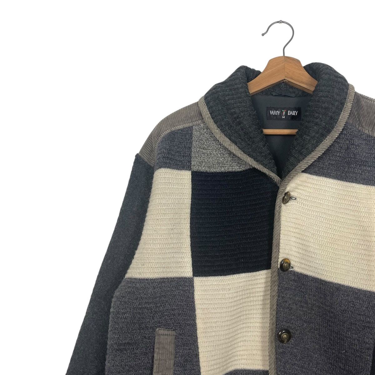 Japanese Brand Variy Wool Tartan Button Jacket Size US M / EU 48-50 / 2 - 6 Thumbnail