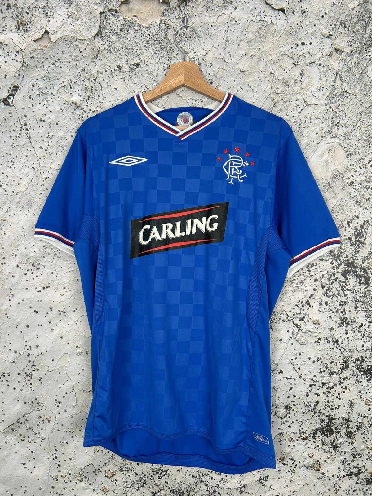 Umbro Vintage Umbro Glasgow Rangers Soccer Jersey Football Archive Size US L / EU 52-54 / 3 - 1 Thumbnail