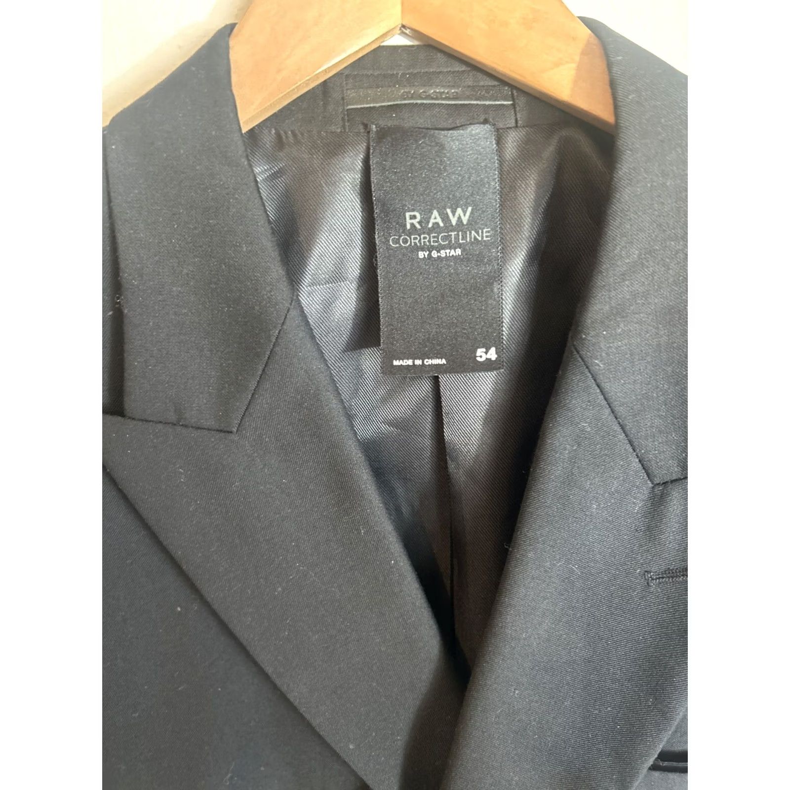 G-Star G-Star Correctline Blazer Blue Size 54 Men Regular Cotton Blend Stars Theme Blazer Mens Size 54R - 2 Thumbnail