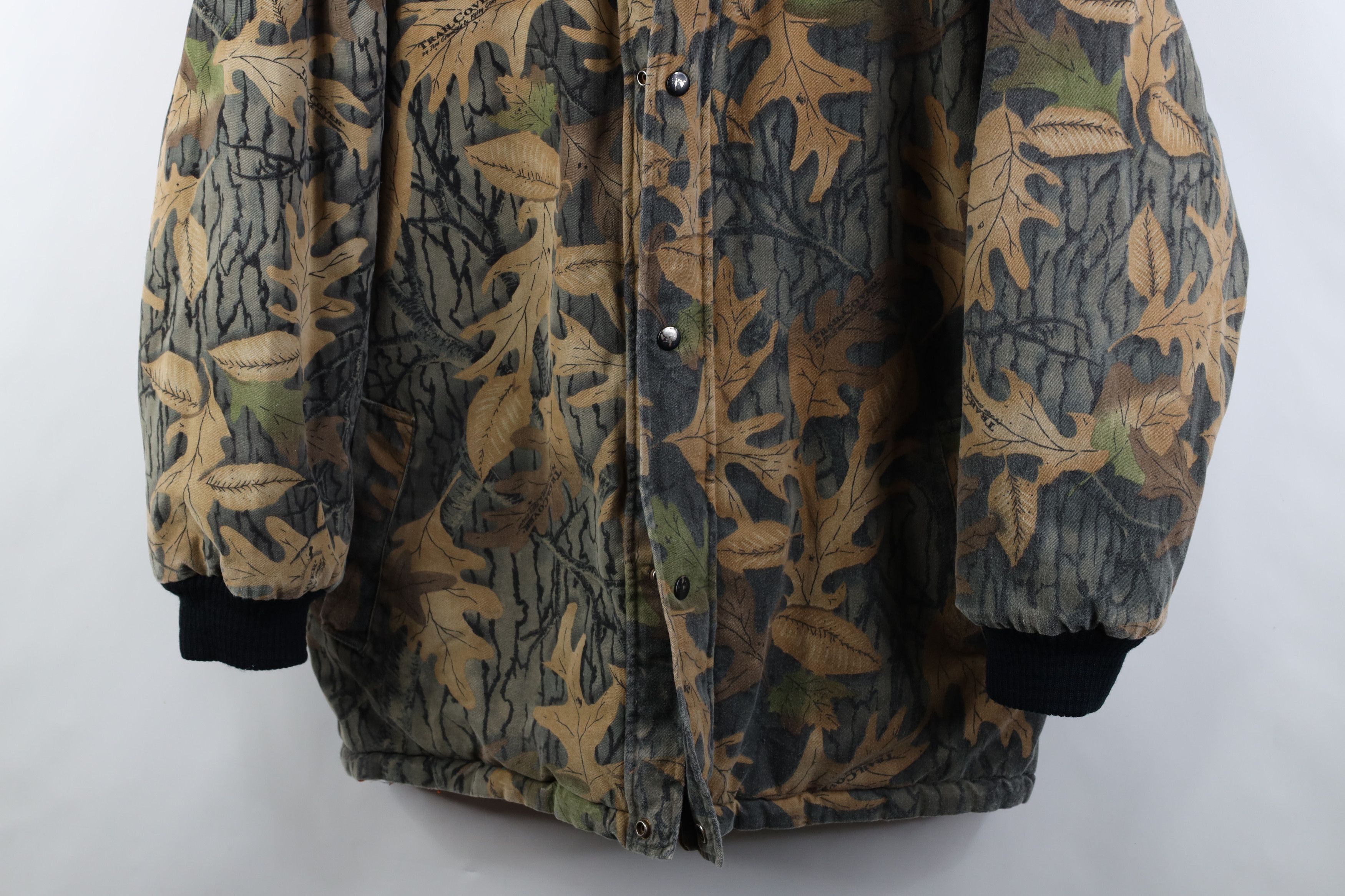 Vintage Vintage 90s Streetwear Reversible Camouflage Parka Jacket Size US L / EU 52-54 / 3 - 3 Thumbnail