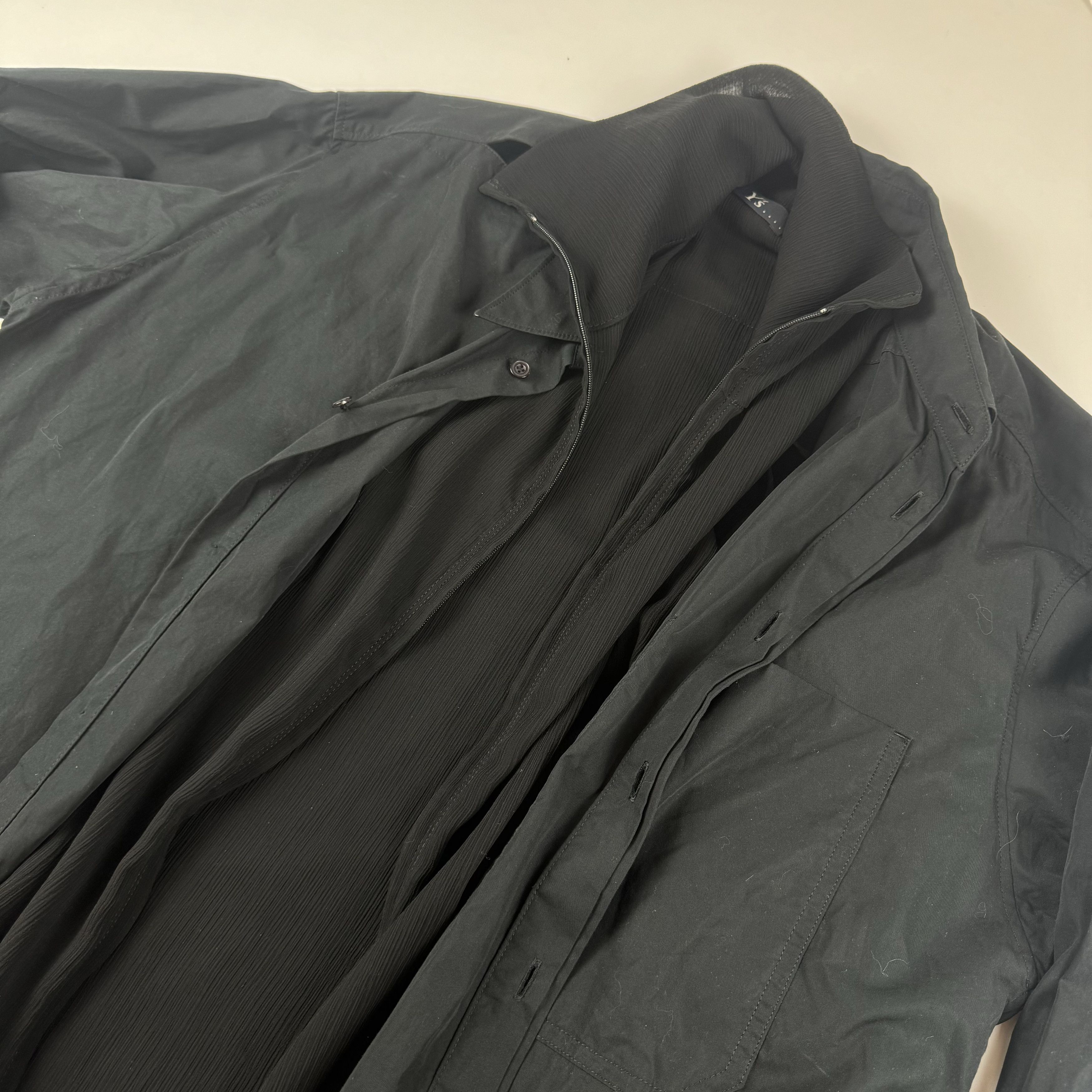 Yohji Yamamoto Double Layer Rayon Shirt Size US S / EU 44-46 / 1 - 6 Thumbnail