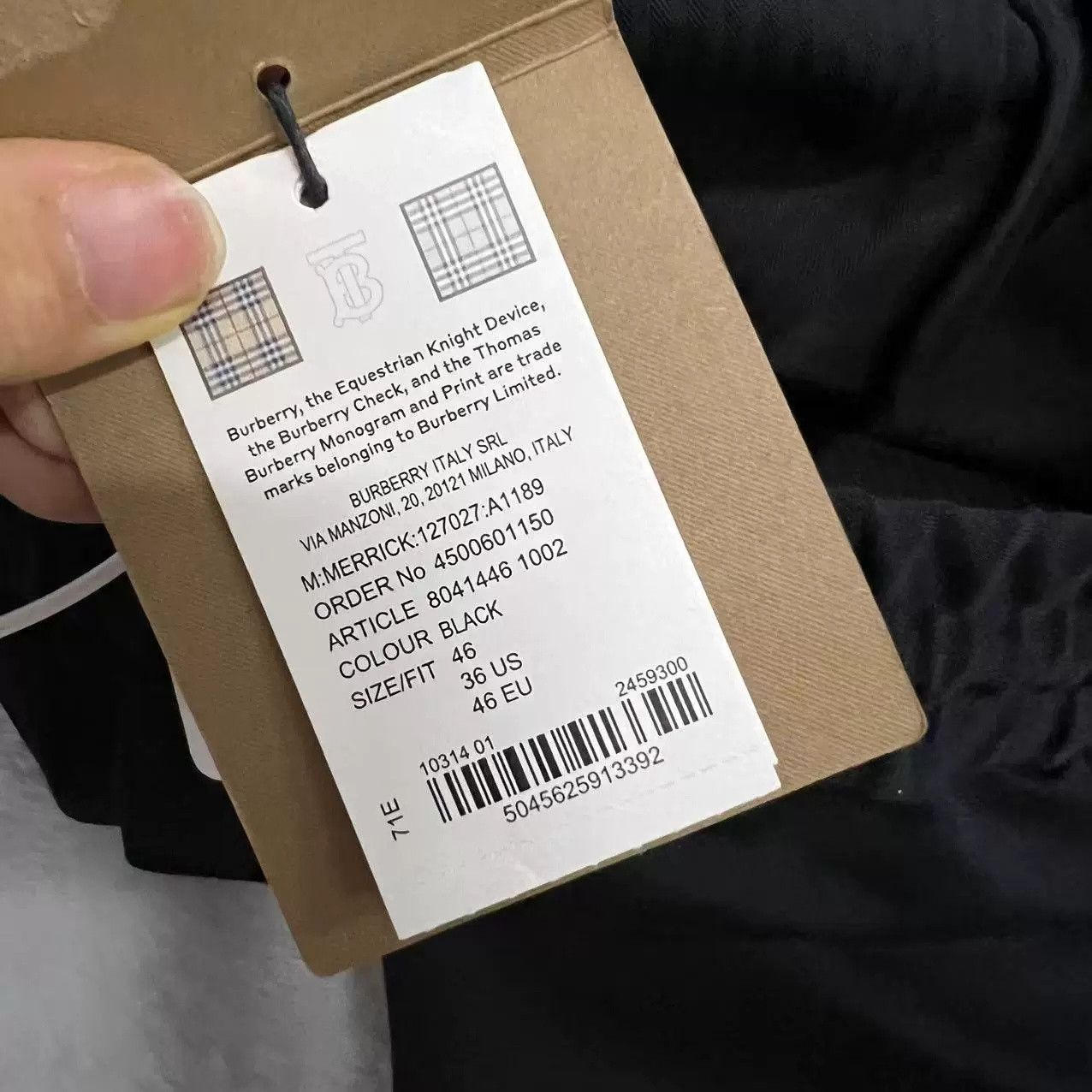 Burberry Burberry Black Trousers Size US 28 / EU 44 - 5 Thumbnail
