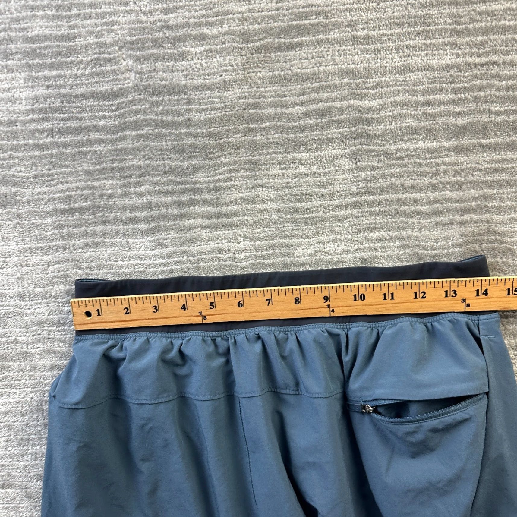Lululemon Lululemon Shorts Mens Medium Blue 9" Running The Lined Size US 31 - 6 Thumbnail