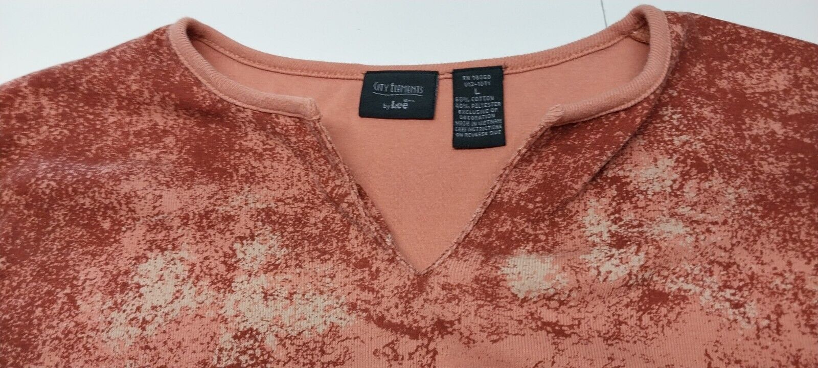 Lee Lee City Elements Top Large Dusky Rose Madrid Spain Graphic Size L / US 10 / IT 46 - 3 Thumbnail