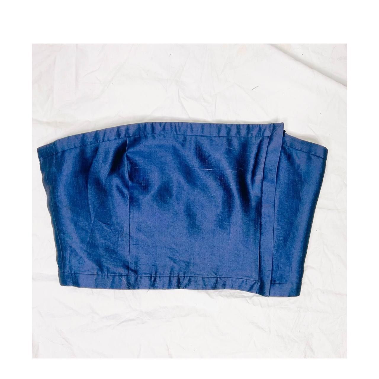 Armani Y2K Giorgio Armani Strapless Chrome Bandage Top Sz 44 Size M / US 6-8 / IT 42-44 - 1 Thumbnail
