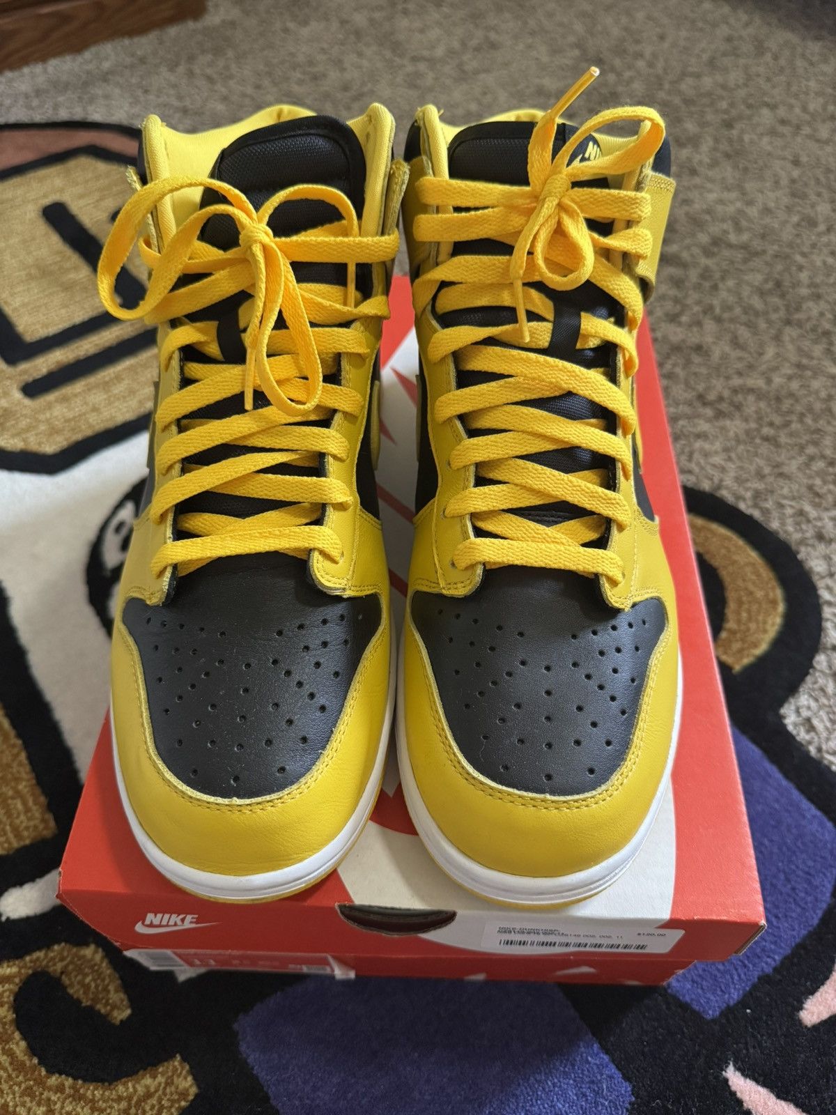 Nike Nike Dunk High Iowa Size US 11 / EU 44 - 3 Thumbnail