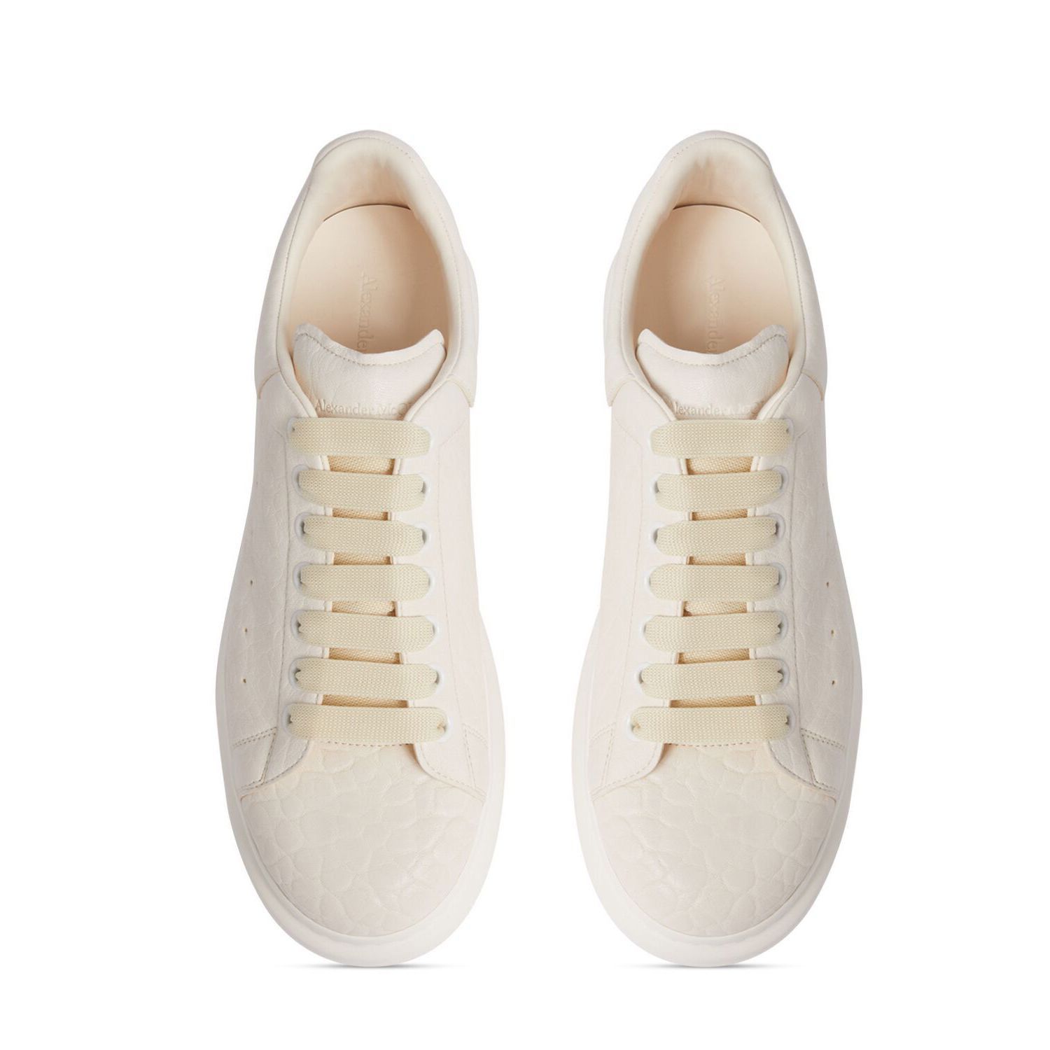 Alexander McQueen ALEXANDER MCQUEEN Oversized Men's Embossed Off White Sneaker Size US 10.5 / EU 43-44 - 4 Thumbnail