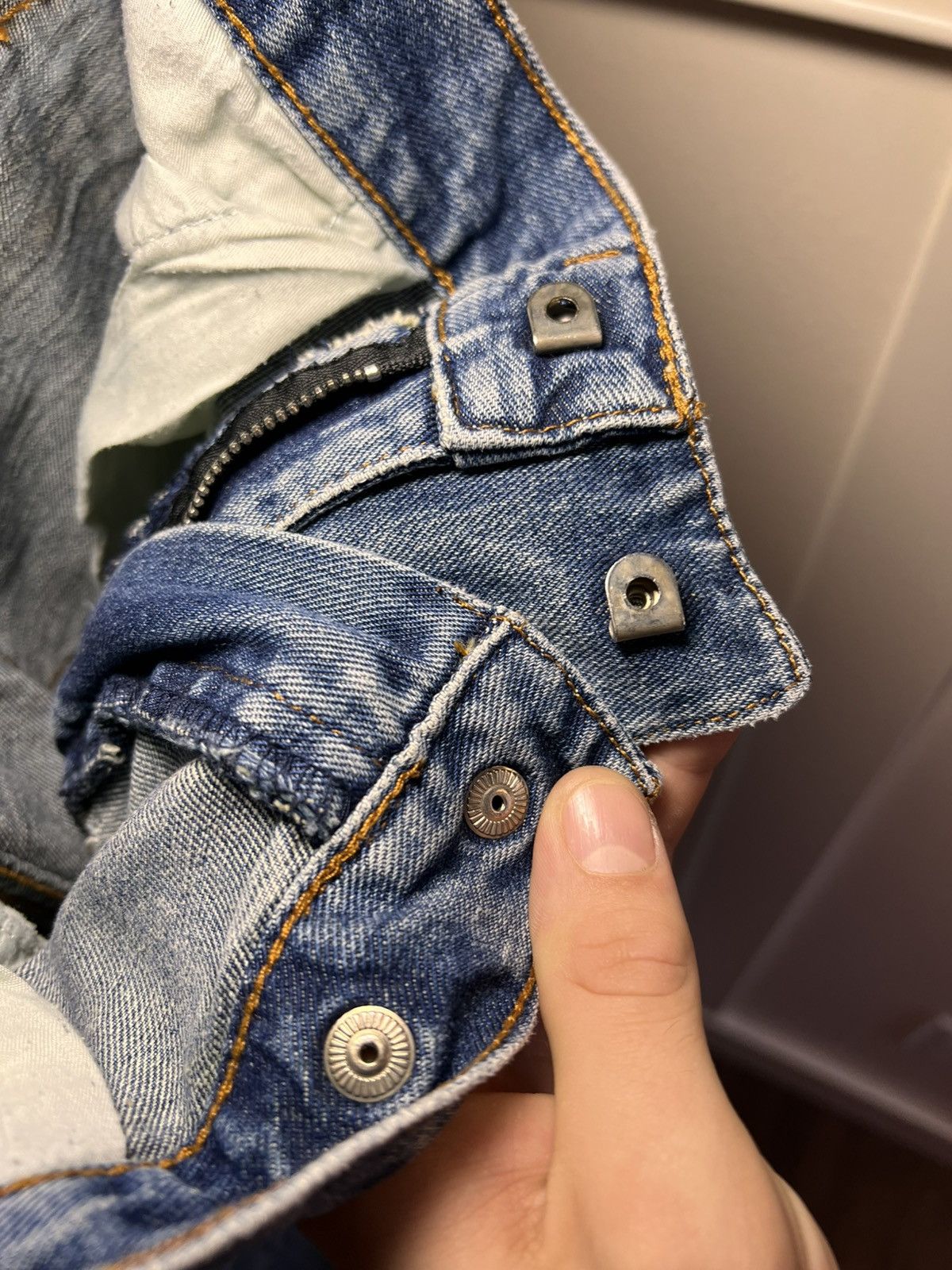 Balmain Vintage Balmain biker jeans Size US 34 / EU 50 - 16 Thumbnail