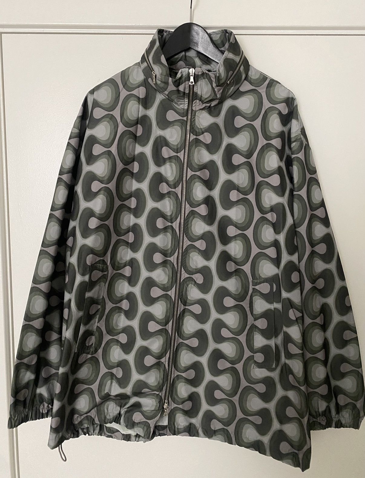 Dries Van Noten Dries Van Noten Varlam Printed Hooded Jacket Sz Large NWT Size US L / EU 52-54 / 3 - 1 Thumbnail