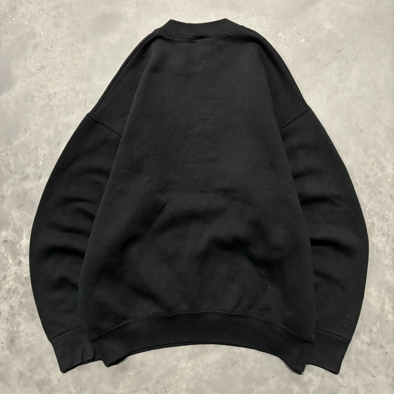 Japanese Brand × Vintage Crazy Vintage 90s Black New York Embroidered Essential Crewneck! Size US L / EU 52-54 / 3 - 7 Thumbnail