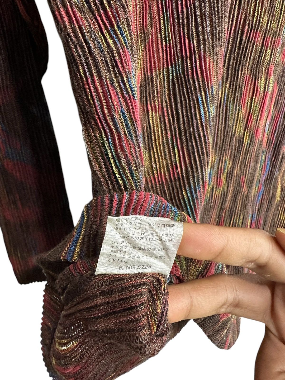 Issey Miyake UNDEFINED ABSTRACT COLOUR PLEATS ISSEY MIYAKE YOHJI STYLE Size US M / EU 48-50 / 2 - 10 Thumbnail