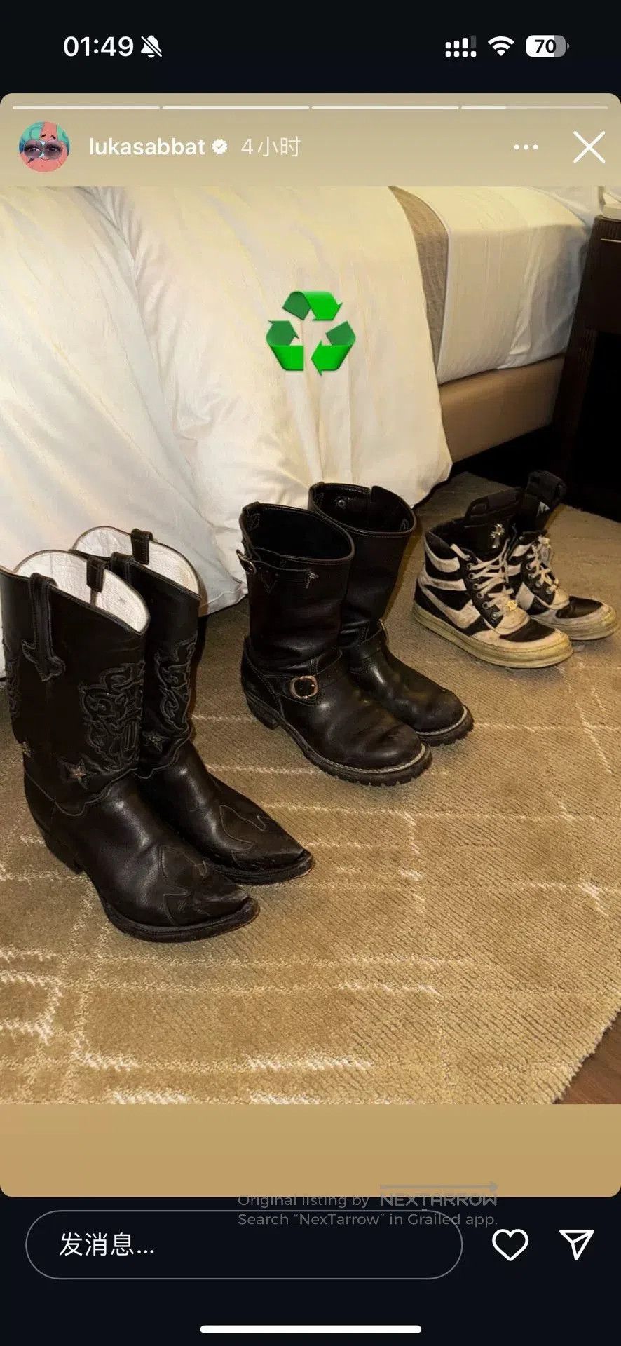 Chrome Hearts Chrome Hearts Western Cowboy Star Boots. Size US 10 / EU 43 - 8 Thumbnail