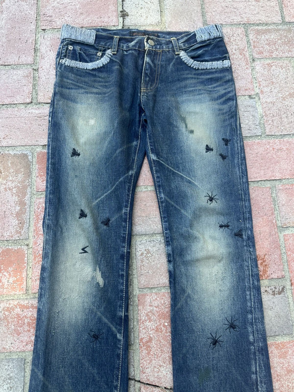Undercover Undercover 06 Bug denim Size US 30 / EU 46 - 3 Thumbnail