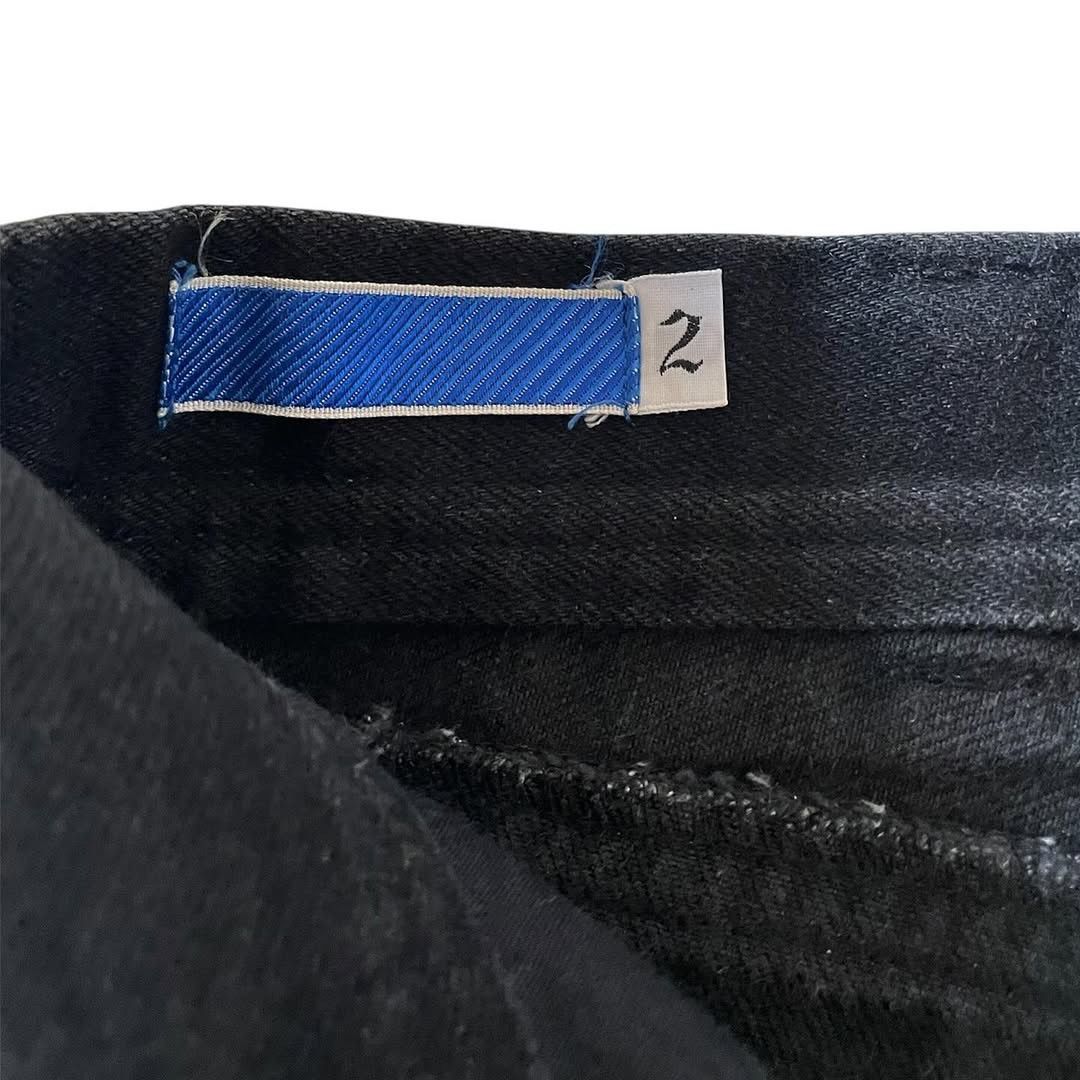 Number (N)ine FINAL DROP‼️Number (Nine) Black Washed Denim Pants Size US 32 / EU 48 - 8 Thumbnail