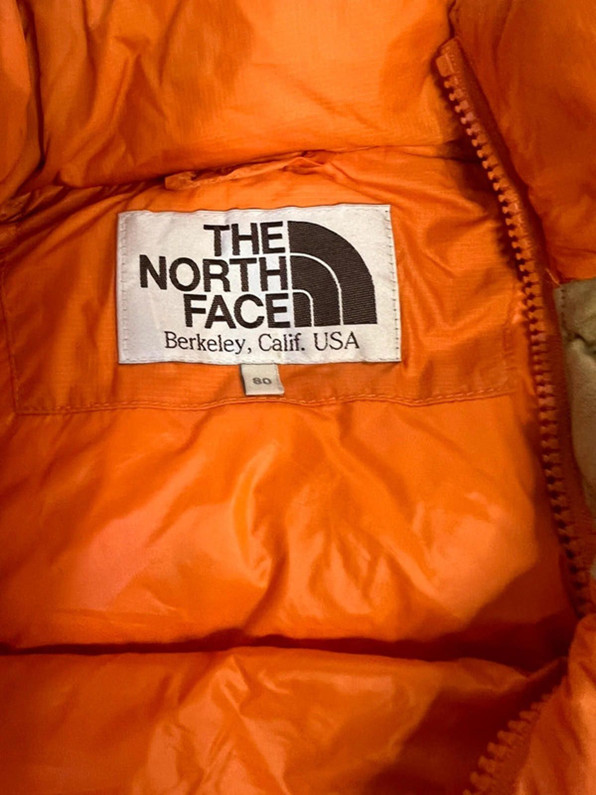 The North Face The North Face Orange Nuptse 700 Small Unisex Size US S / EU 44-46 / 1 - 6 Thumbnail