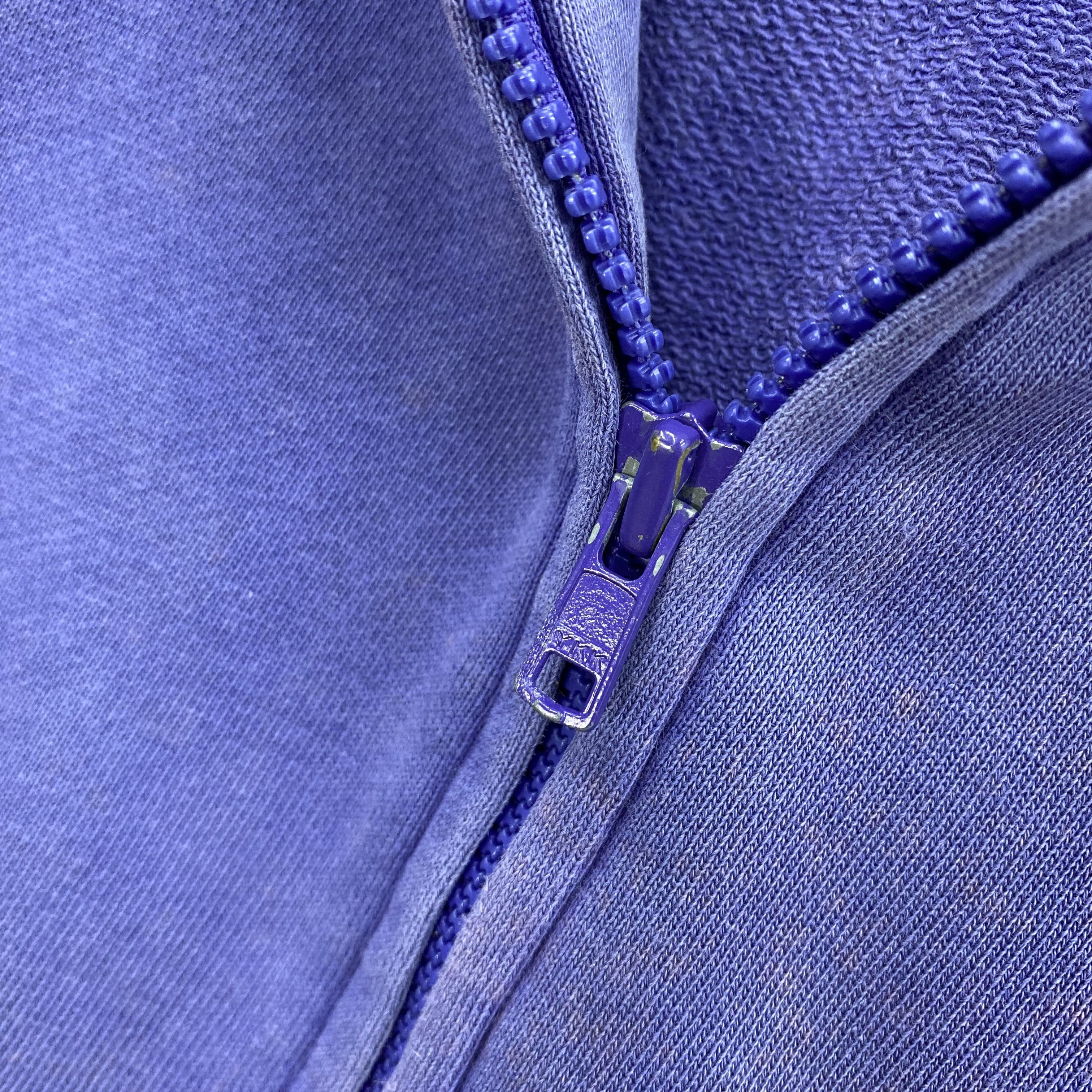 Japanese Brand Vintage 90s Mac Hope Zip Up Hoodie Faded Purple Sweatshirt Size US M / EU 48-50 / 2 - 5 Thumbnail