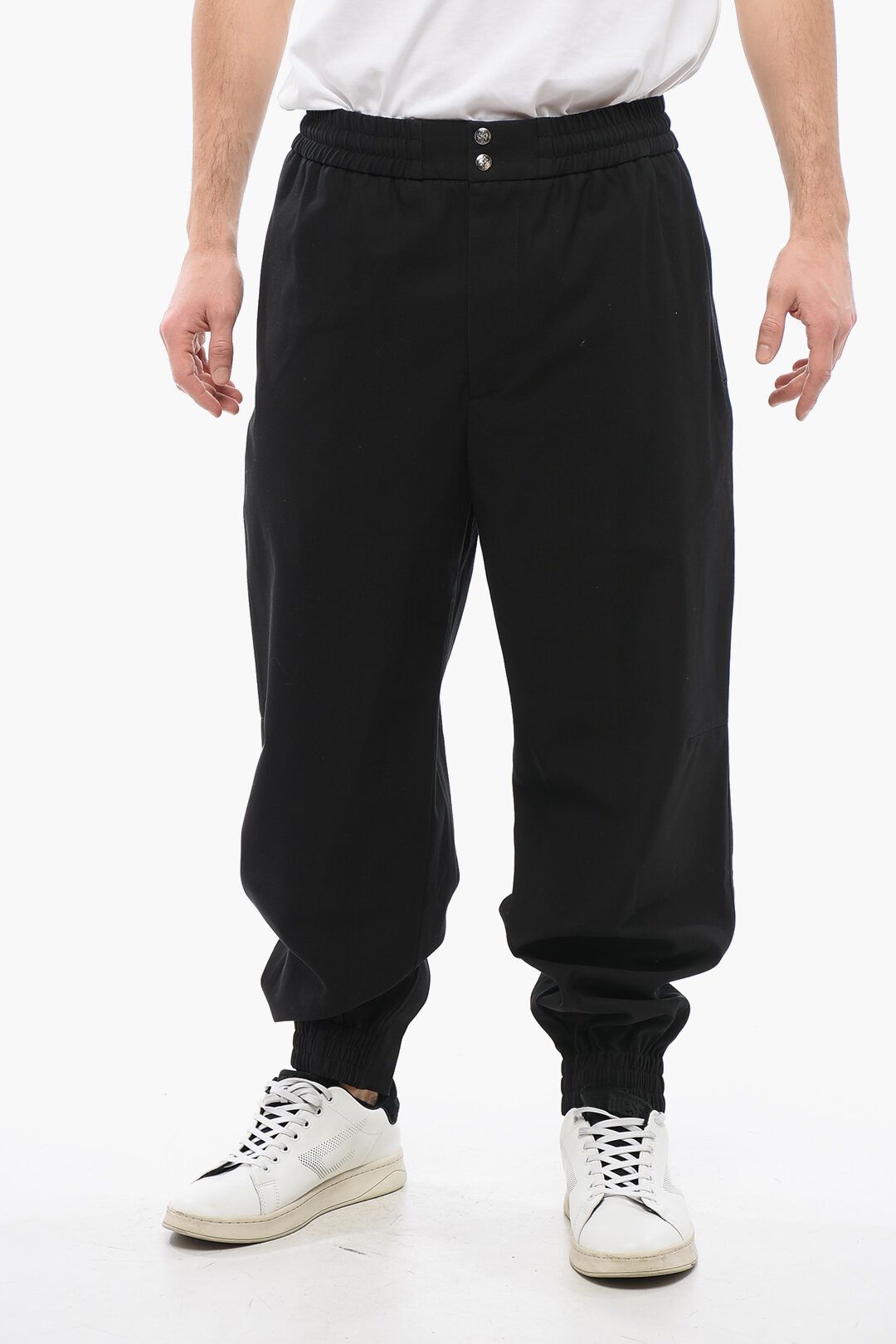 Alexander McQueen og1mm0925 4-Pocketed Cotton Pant in Black Size US 36 / EU 52 - 1 Thumbnail