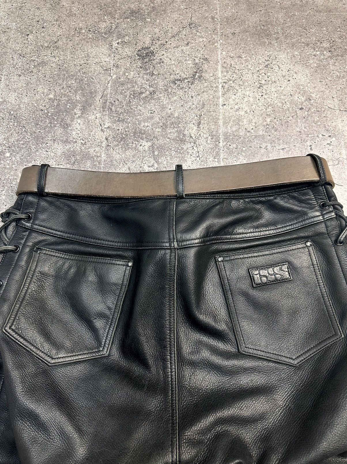 G-Star Vintage Belt B.B.Simon leather Avantgarde Hysteric Glamour Size ONE SIZE - 13 Thumbnail