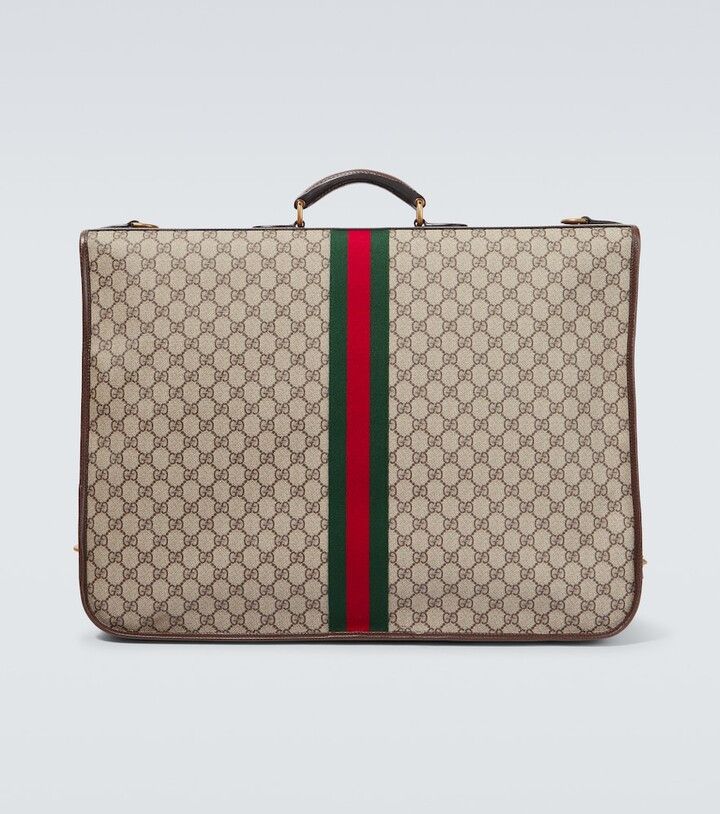 Gucci o1mt1gz0525 Size: OS / Savoy Garment Bag in Beige/Brown Size ONE SIZE - 4 Thumbnail