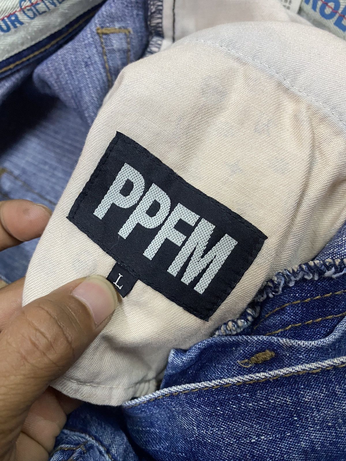 Japanese Brand × PPFM Japanese Brand Ppfm 20th Anniversary Denim Size US 32 / EU 48 - 11 Thumbnail