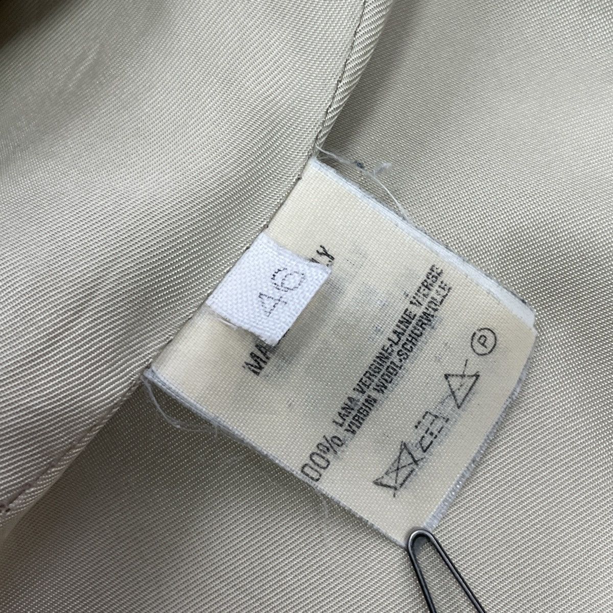 Emporio Armani × Vintage Vintage Emporio Armani Wool Blazer Size 46 Size L / US 10 / IT 46 - 15 Thumbnail