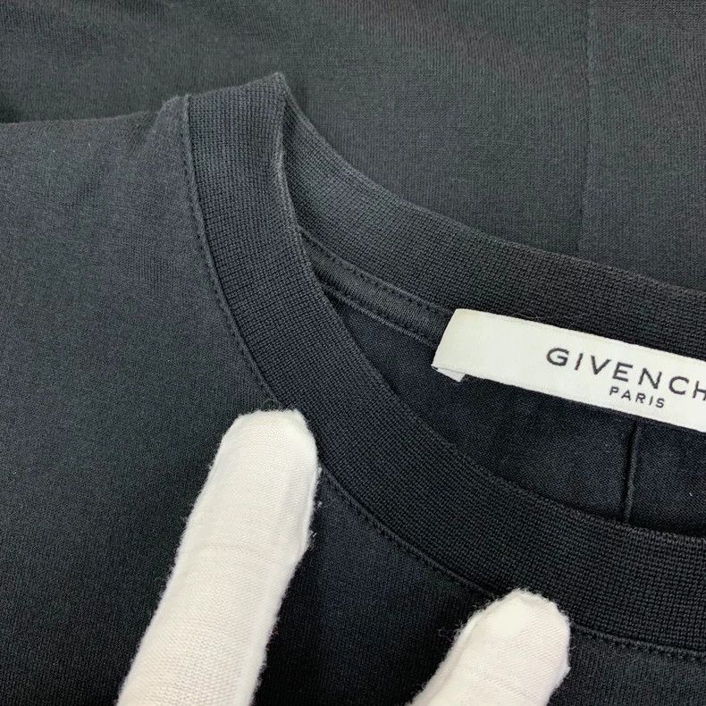 Givenchy Givenchy Black Butterfly Print Cotton Crew Neck T-Shirt Size US XS / EU 42 / 0 - 8 Thumbnail