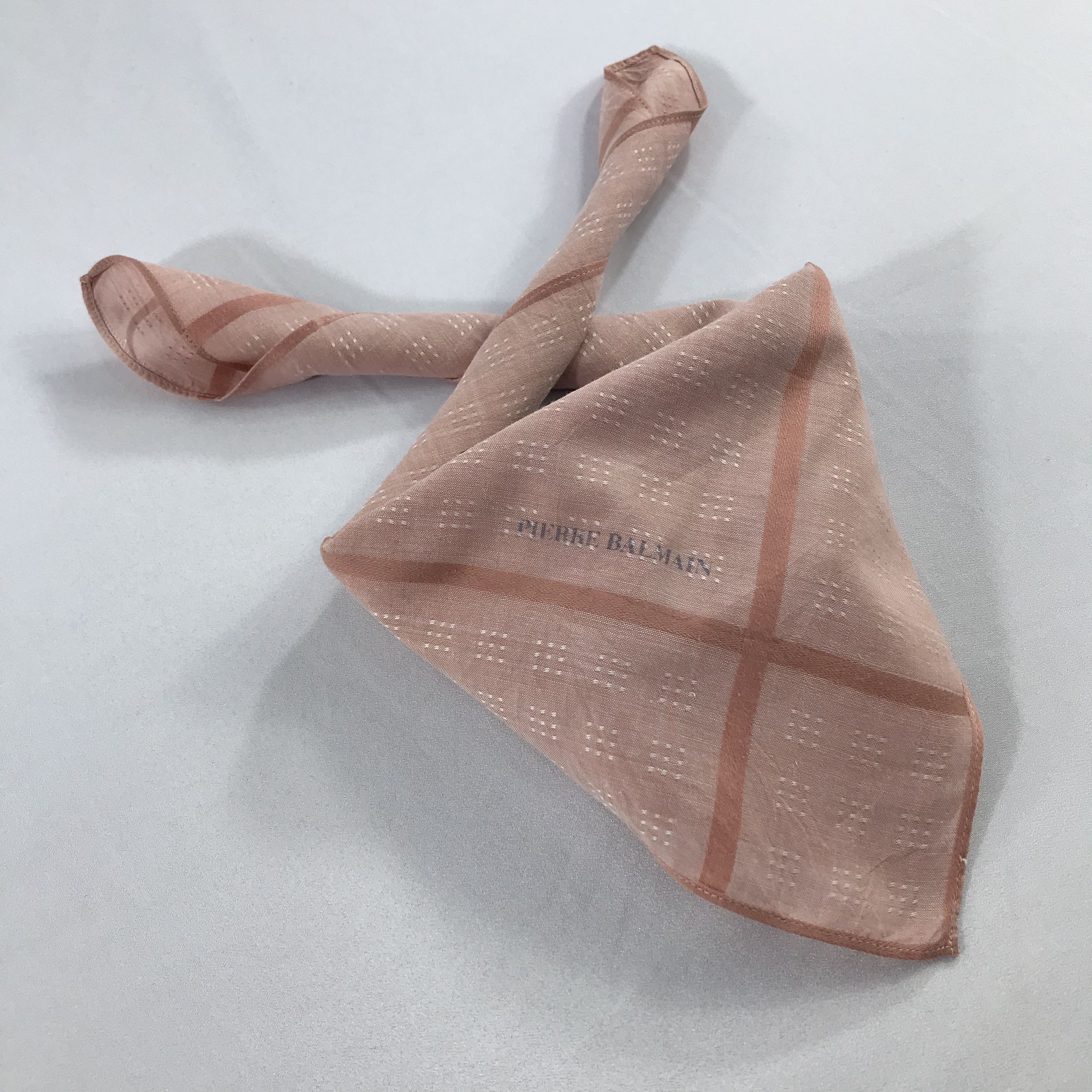 Pierre Balmain × Vintage Pierre Balmain Bandana / Handkerchief / Neckerchief - S2333 Size ONE SIZE - 4 Thumbnail