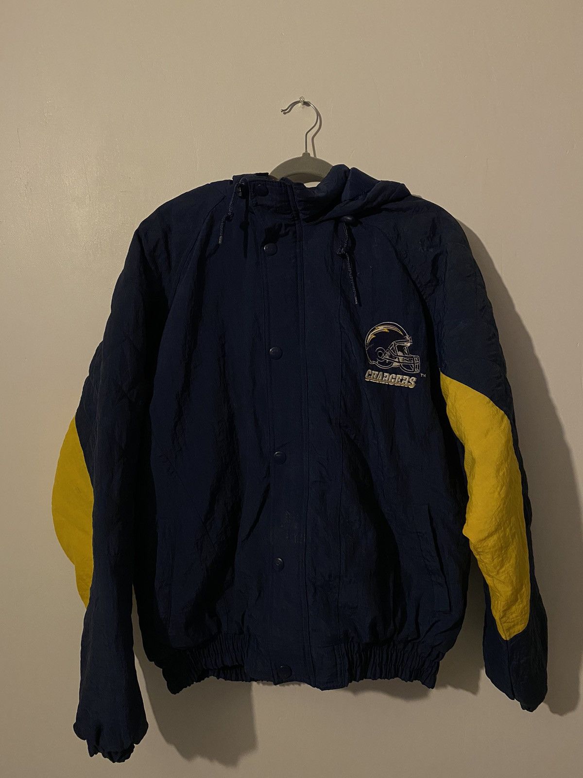 image of Vintage 90's Starter Chargers in Blue, Men's (Size Medium)