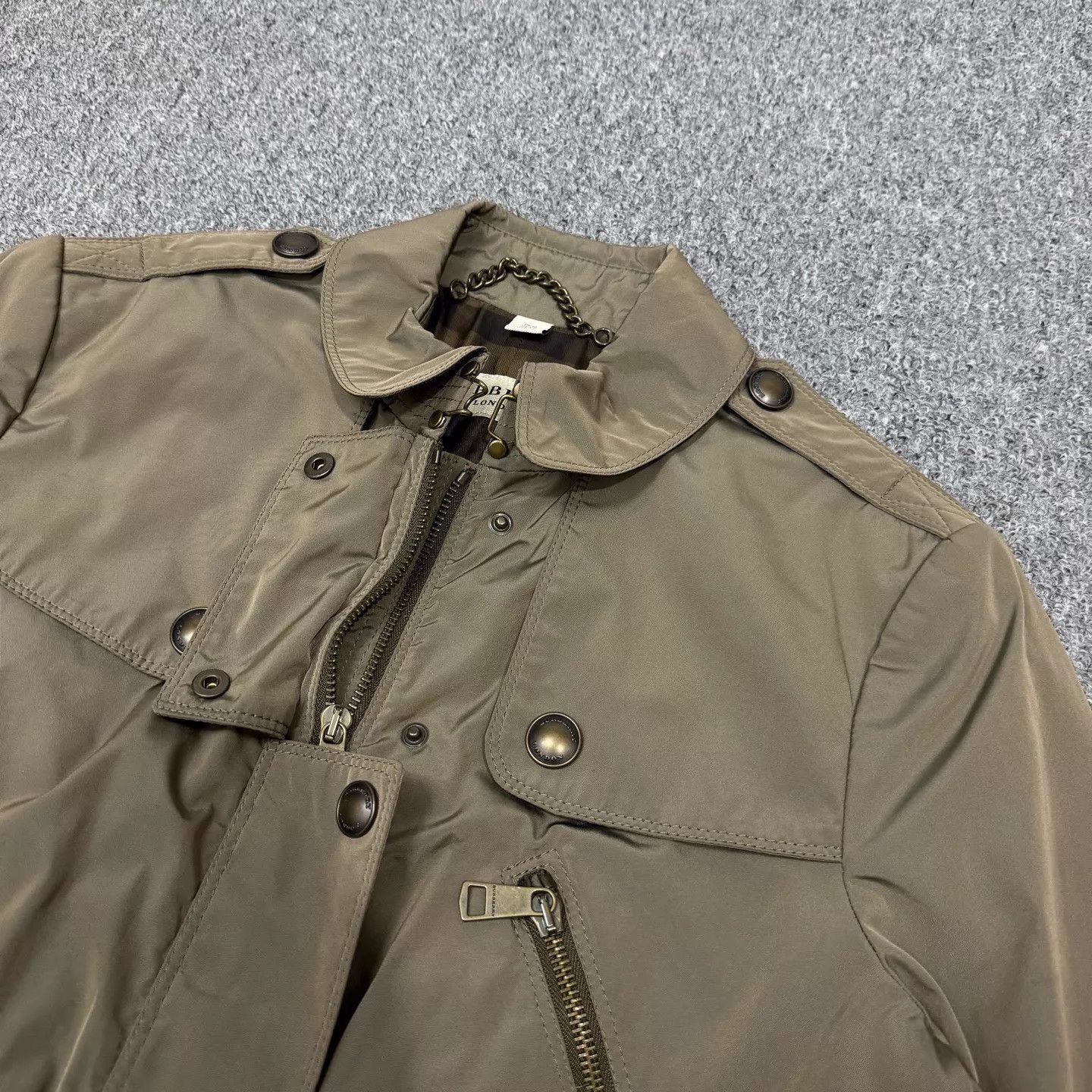 Burberry Burberry Trench Coat Olive Green UK10 99New Size M / US 6-8 / IT 42-44 - 3 Thumbnail