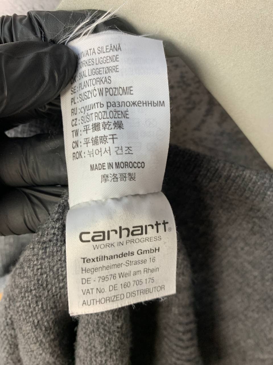 Carhartt Carhartt WIP Union Wool Sweater Big Logo Stars Men's XLarge Size US XL / EU 56 / 4 - 16 Thumbnail