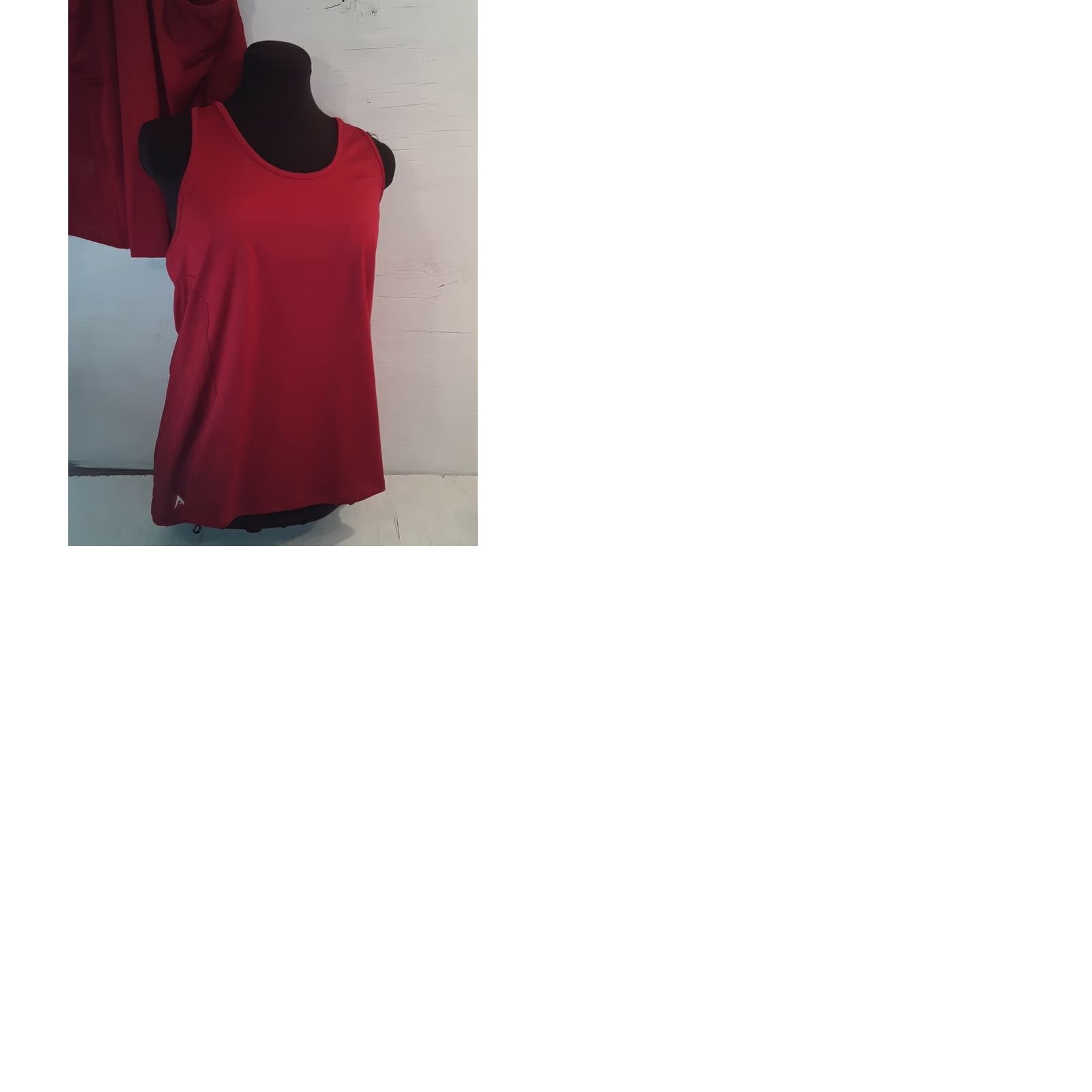 J Brand Antigua Tank Top Womens XL Red Poly/Spandex Workout NWT Stretchy Shirt Size XL / US 12-14 / IT 48-50 - 9 Thumbnail